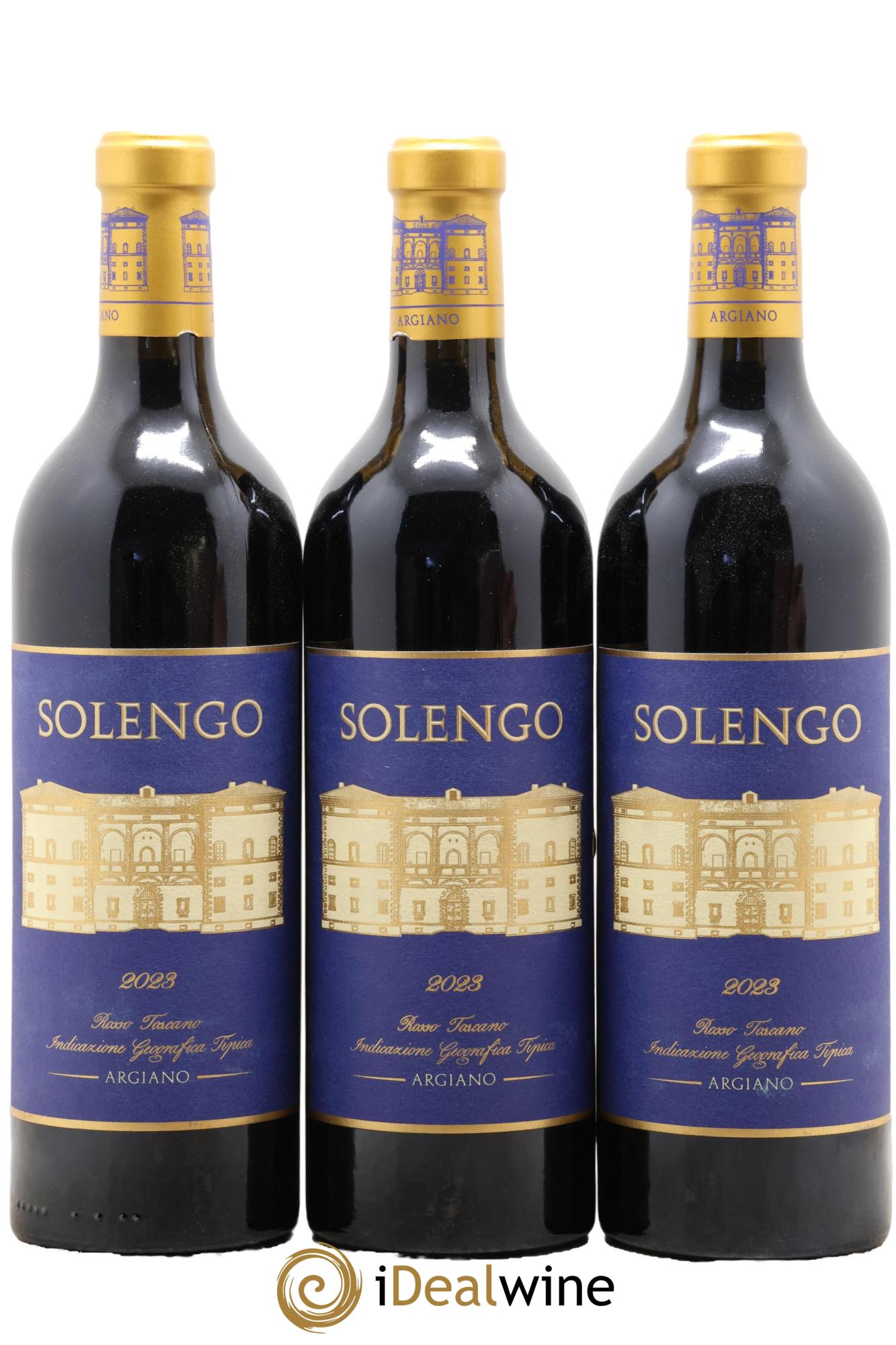 Toscana IGT Solengo Argiano 2023 - Lot de 3 bouteilles - 0