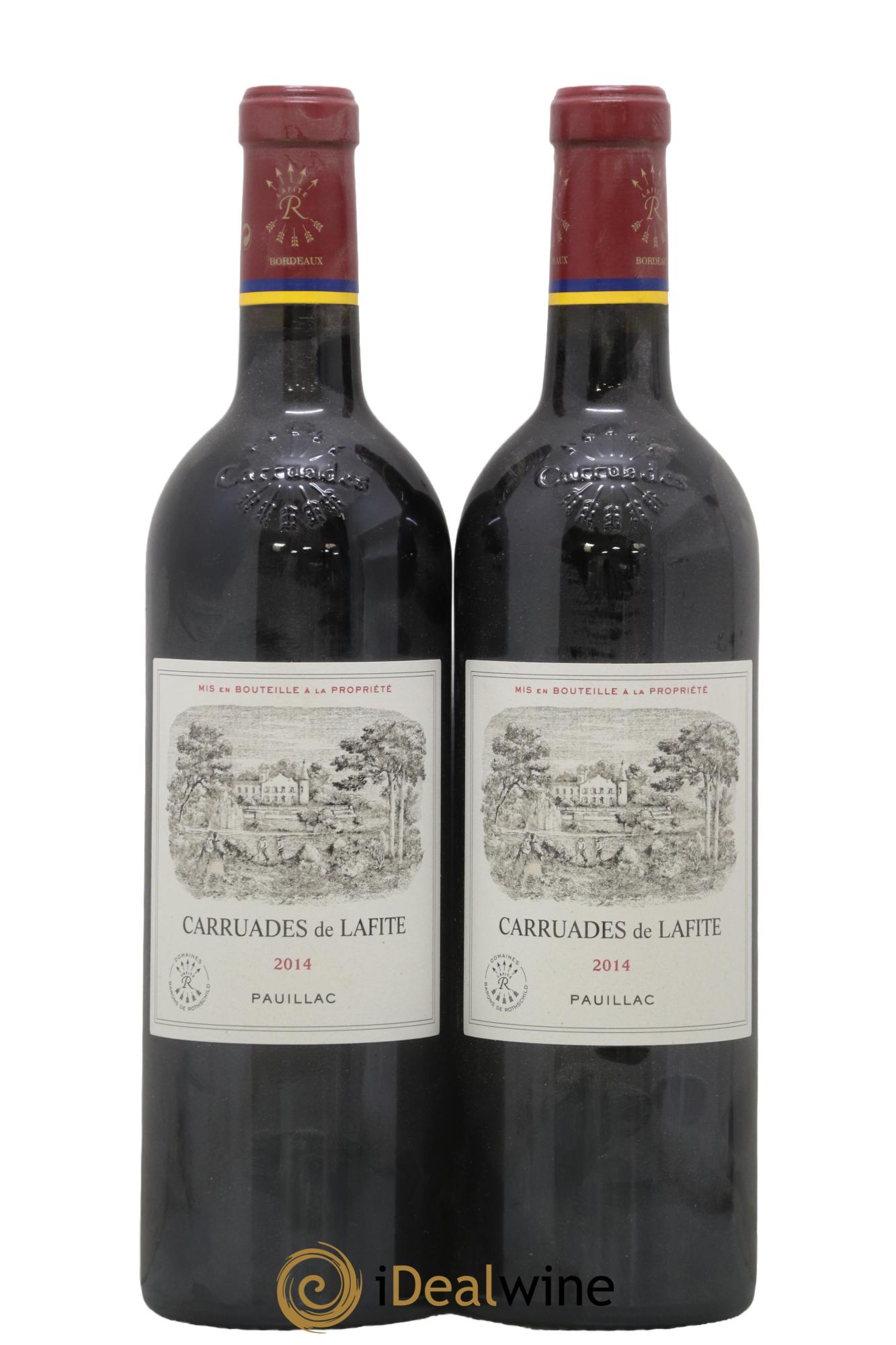 Carruades de Lafite Rothschild Second Vin 2014 - Lot de 2 bouteilles - 0
