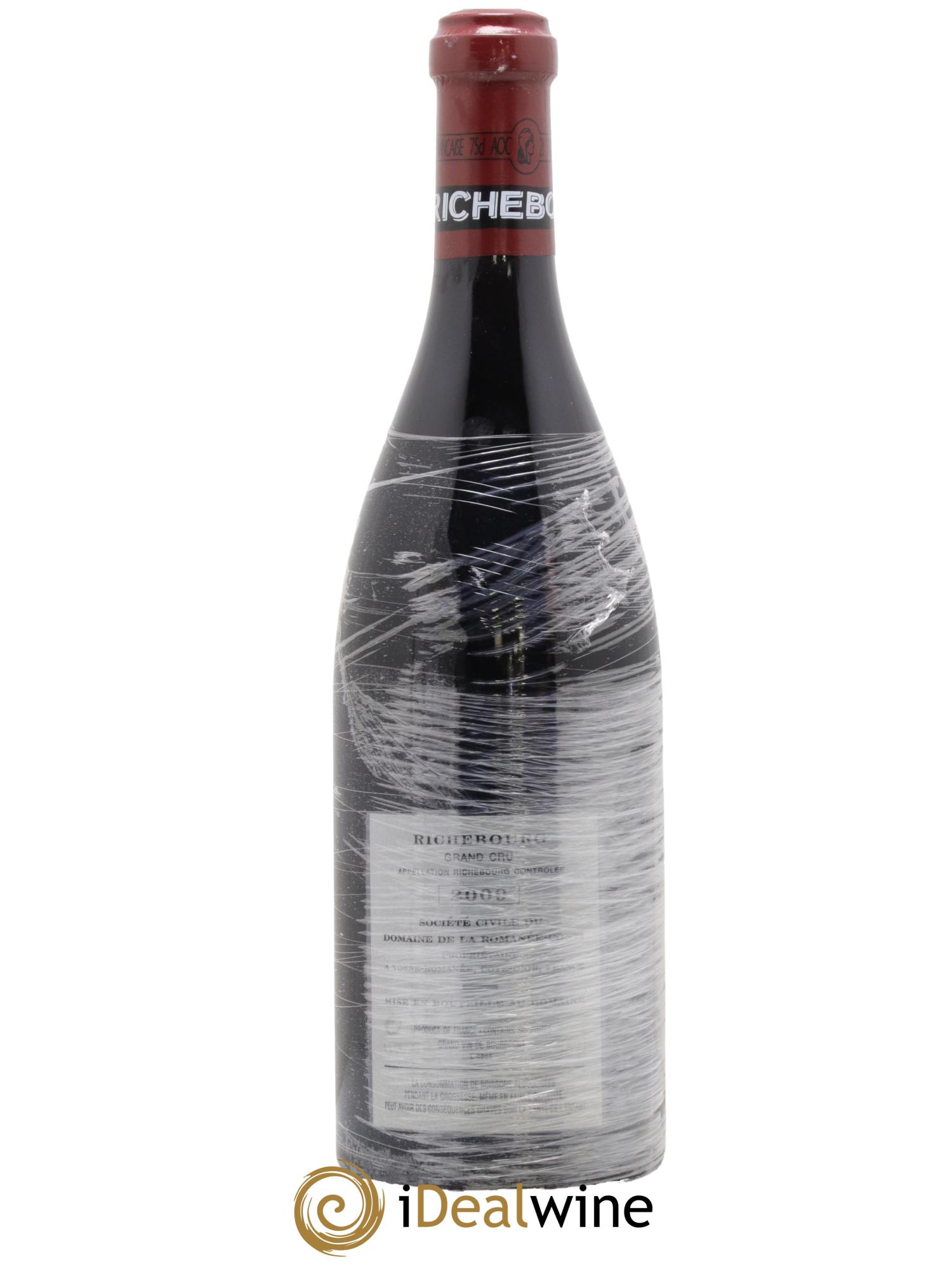 Richebourg Grand Cru Domaine de la Romanée-Conti 2009 - Lotto di 1 bottiglia - 1