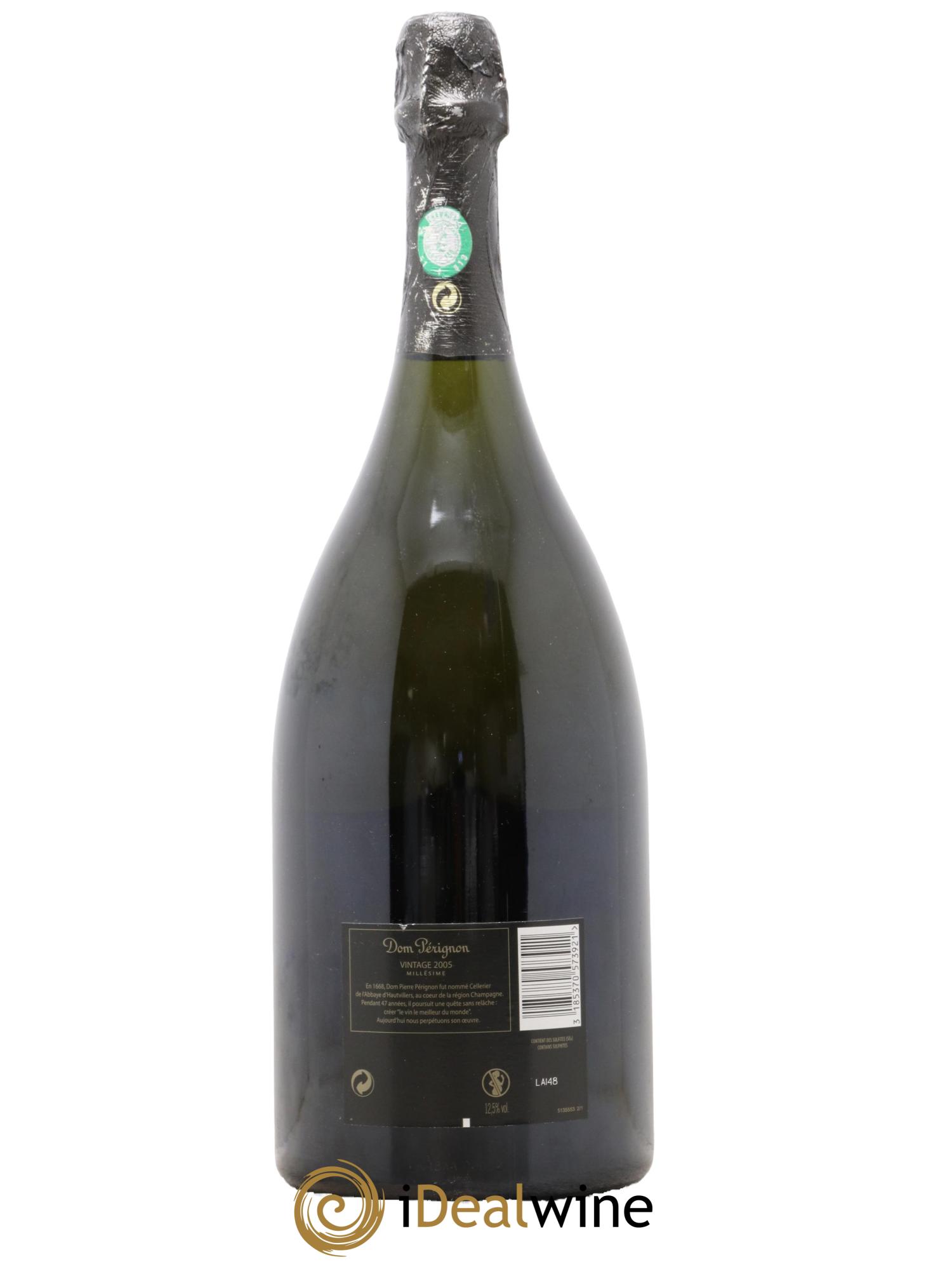Brut Dom Pérignon 2005 - Lot de 1 magnum - 1