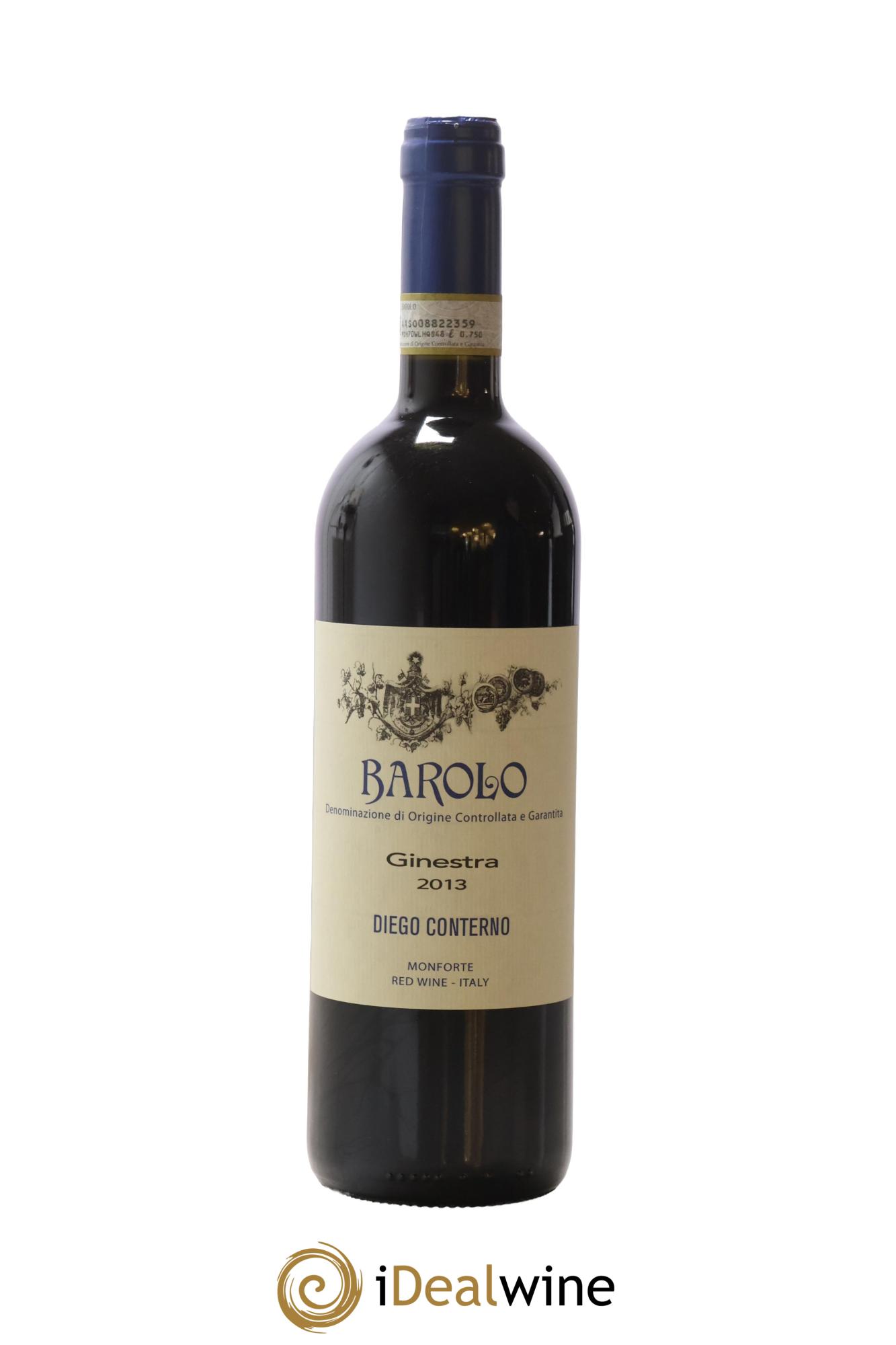Barolo DOC Ginestra Diego Conterno 2013 - Posten von 1 Flasche - 0