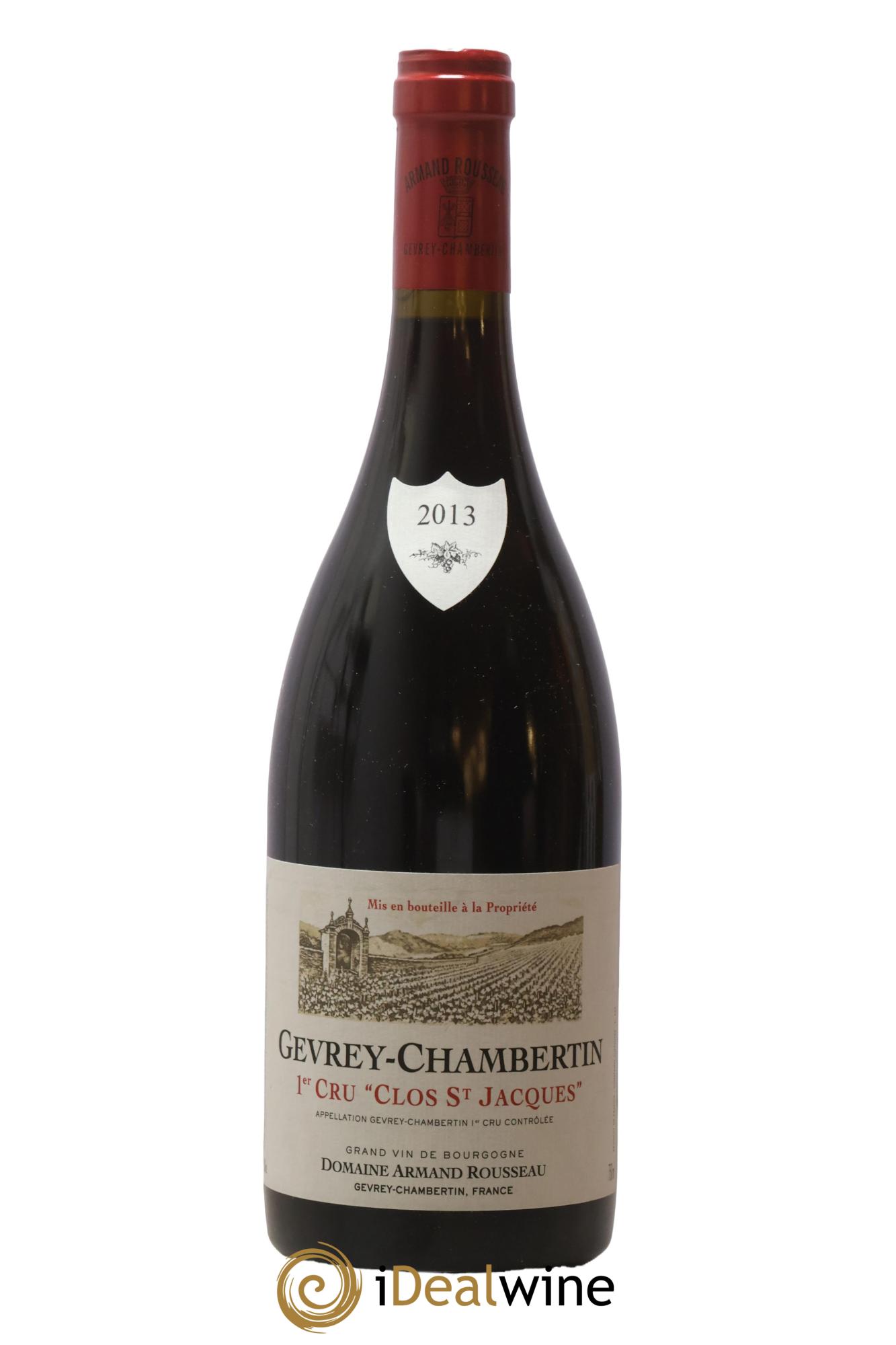 Gevrey-Chambertin 1er Cru Clos Saint-Jacques Armand Rousseau (Domaine) 2013 - Lotto di 1 bottiglia - 0