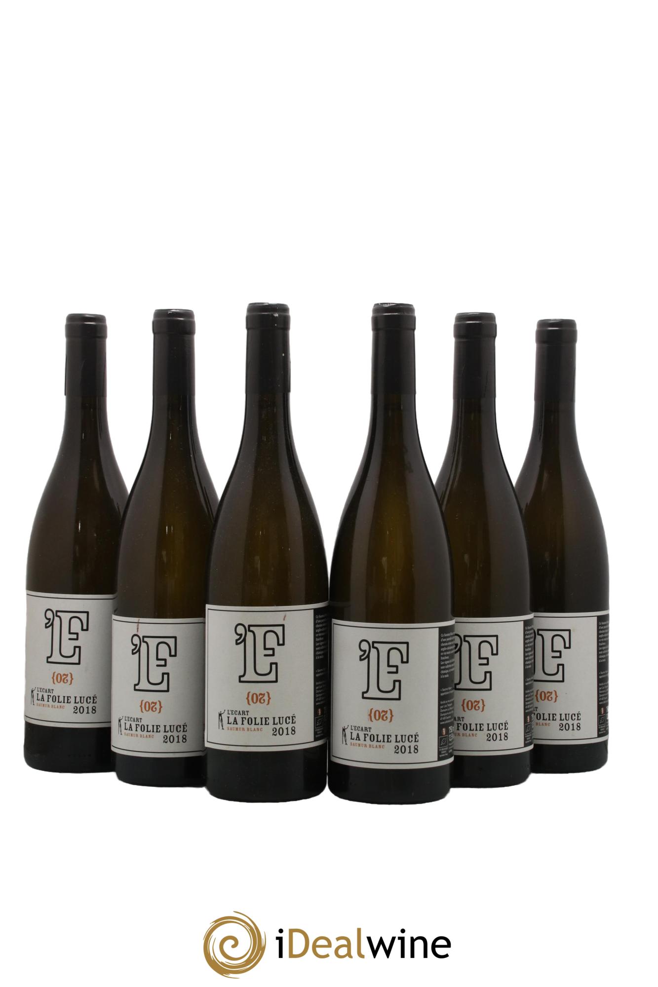 Saumur L'Ecart La Folie Lucé 2018 - Lot de 6 bouteilles - 0