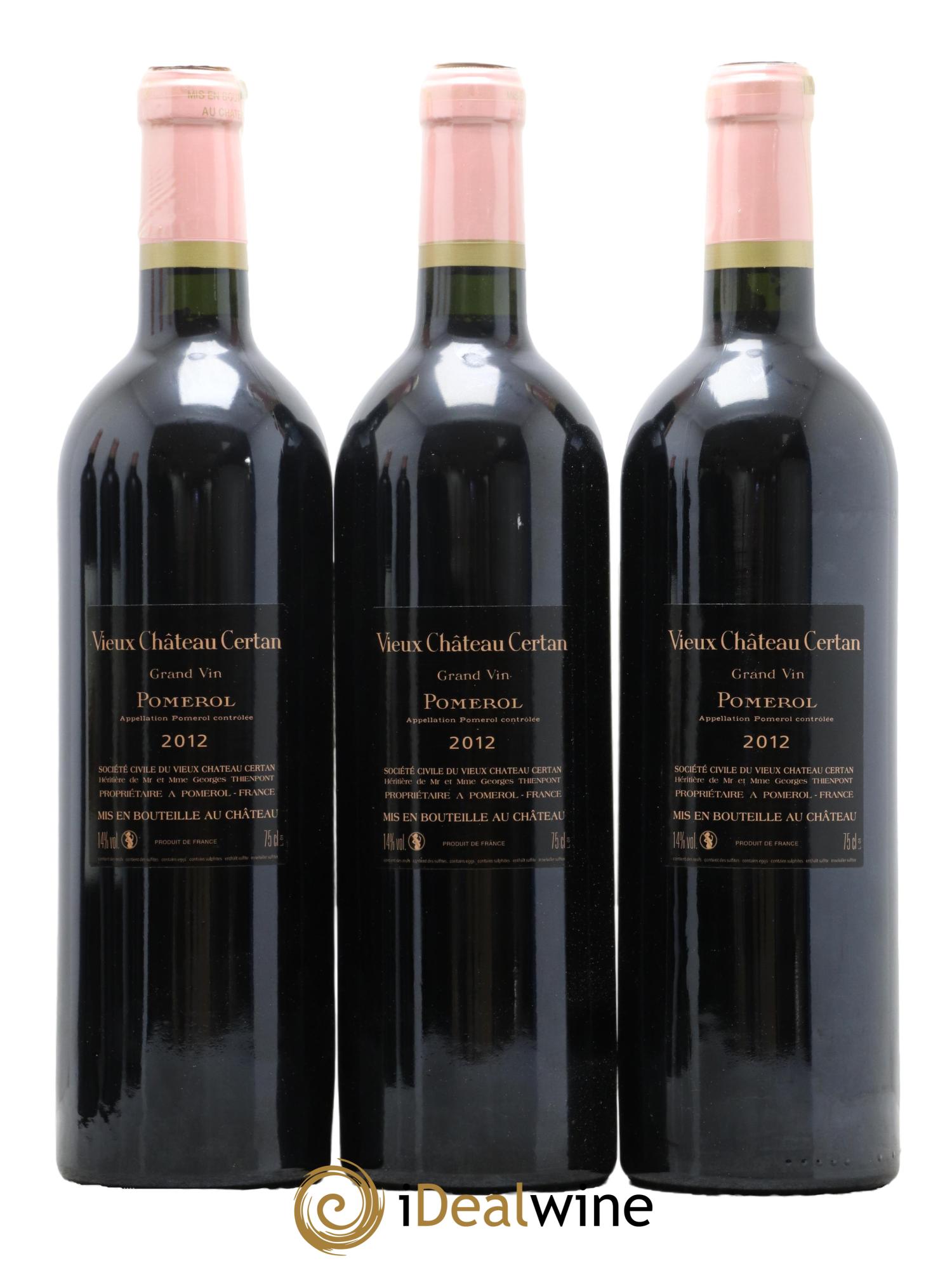 Vieux Château Certan 2012 - Posten von 6 Flaschen - 5