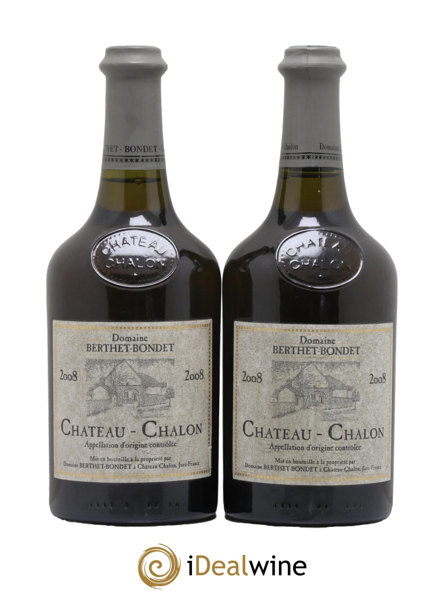 Château-Chalon Berthet-Bondet 2008 - Lot de 2 clavelins - 0