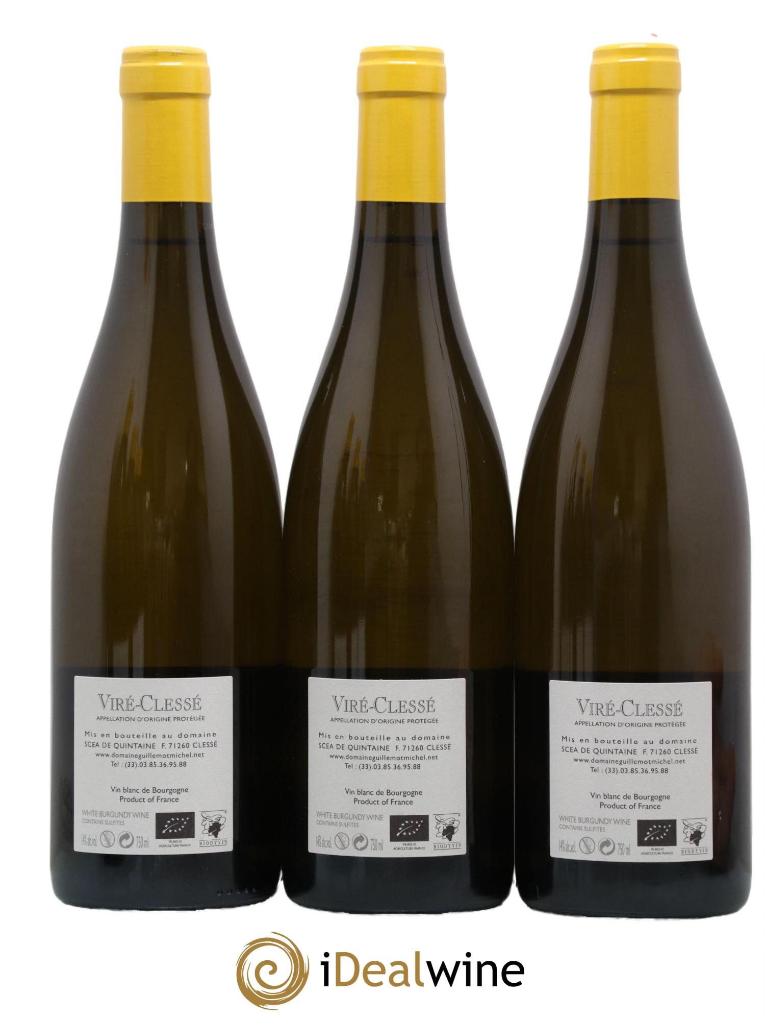 Viré-Clessé Quintaine Domaine Guillemot-Michel 2020 - Lot de 6 bouteilles - 2