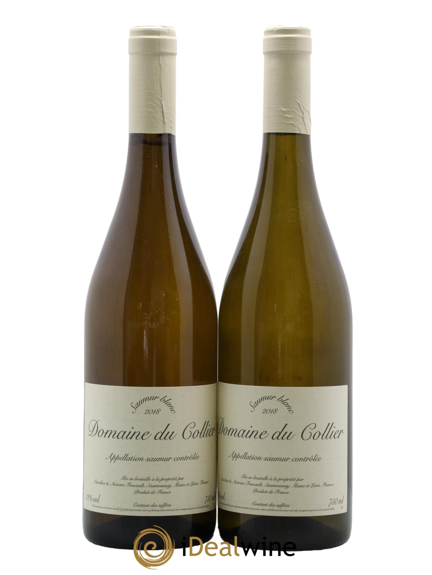 Saumur Domaine du Collier 2018 - Lot de 2 bouteilles - 0