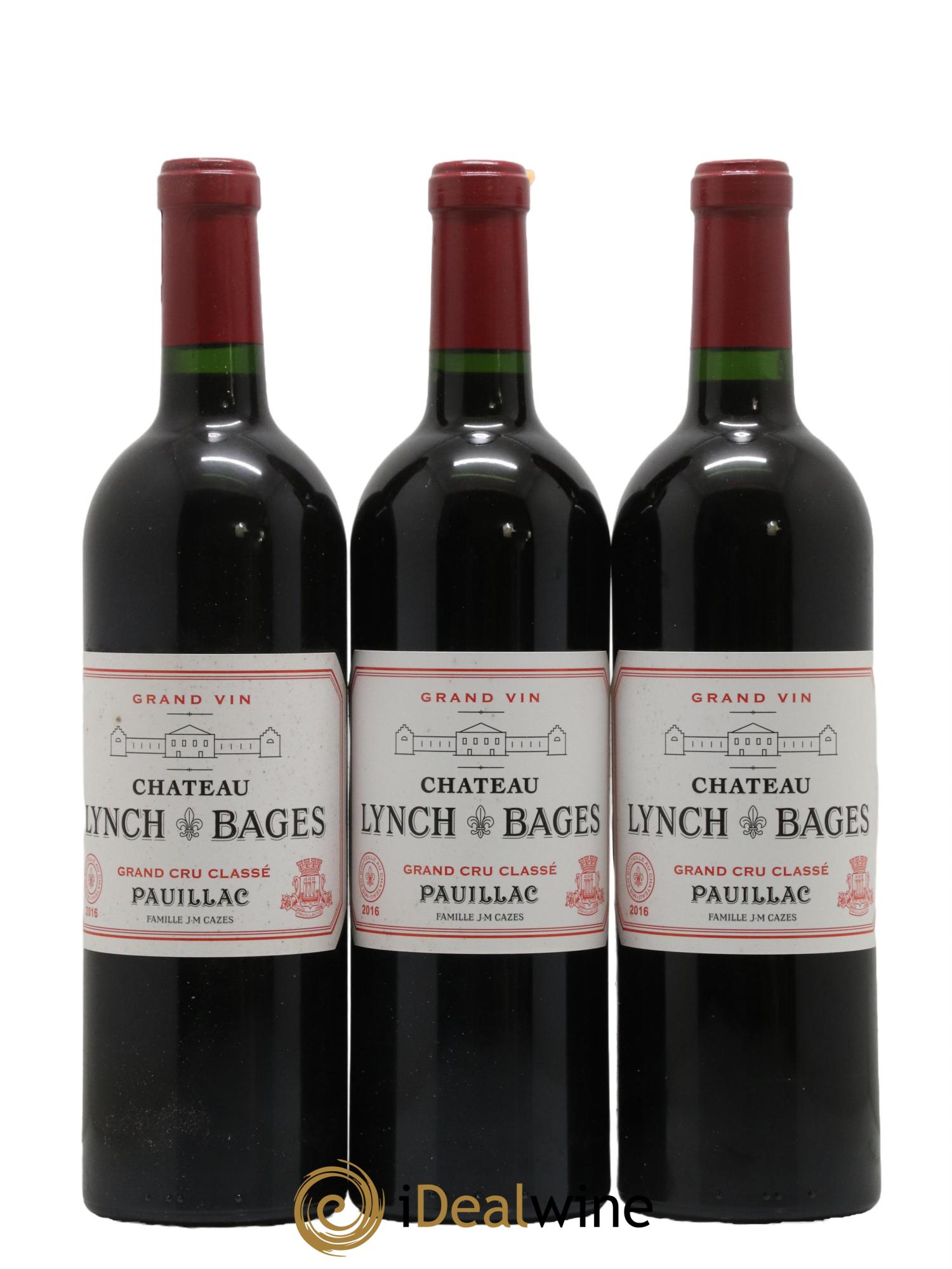 Château Lynch Bages 5ème Grand Cru Classé 2016 - Lot de 6 bouteilles - 2