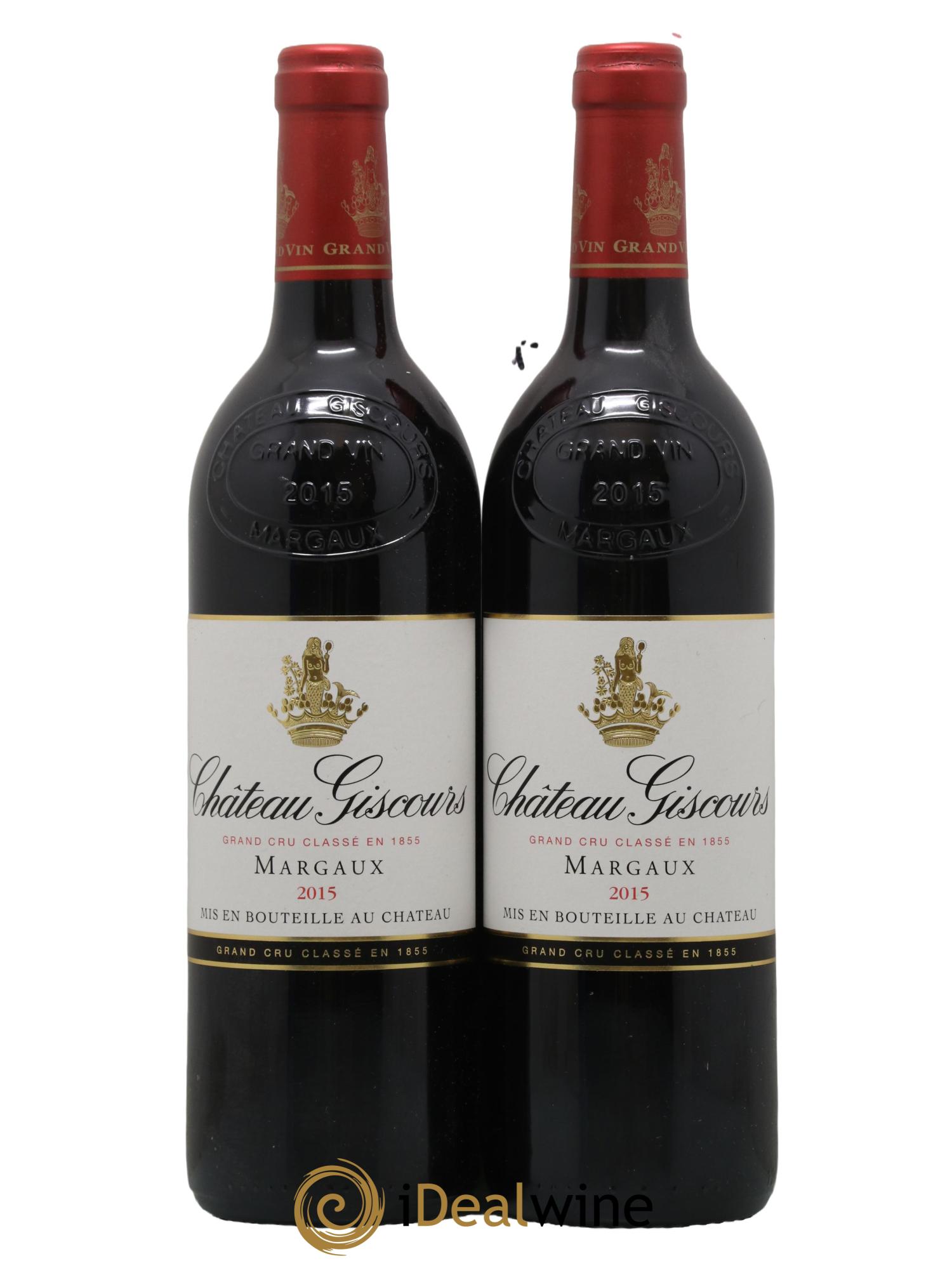 Château Giscours 3ème Grand Cru Classé 2015 - Lot de 2 bouteilles - 0