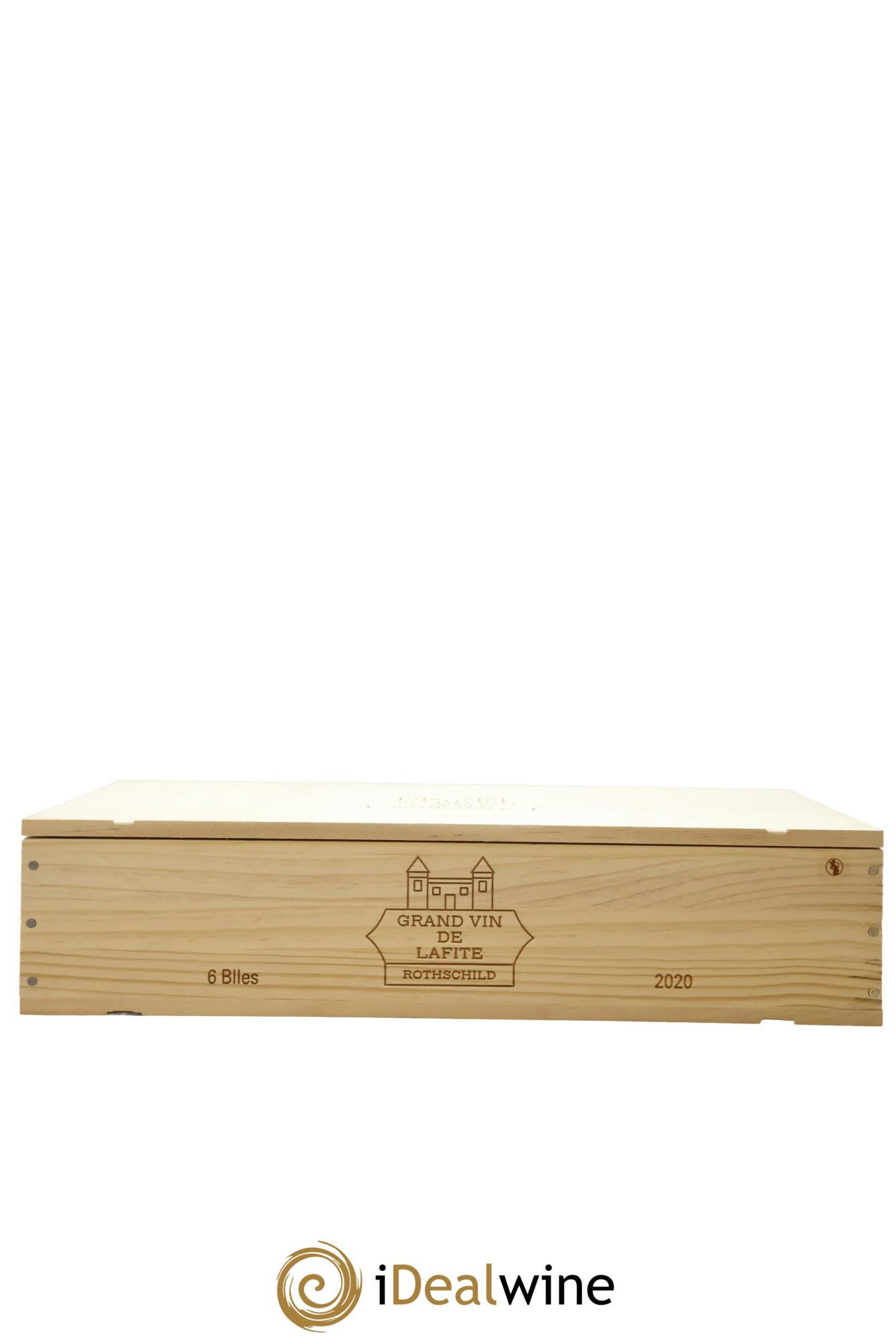 Château Lafite Rothschild 1er Grand Cru Classé 2020 - Lot de 6 bouteilles - 6
