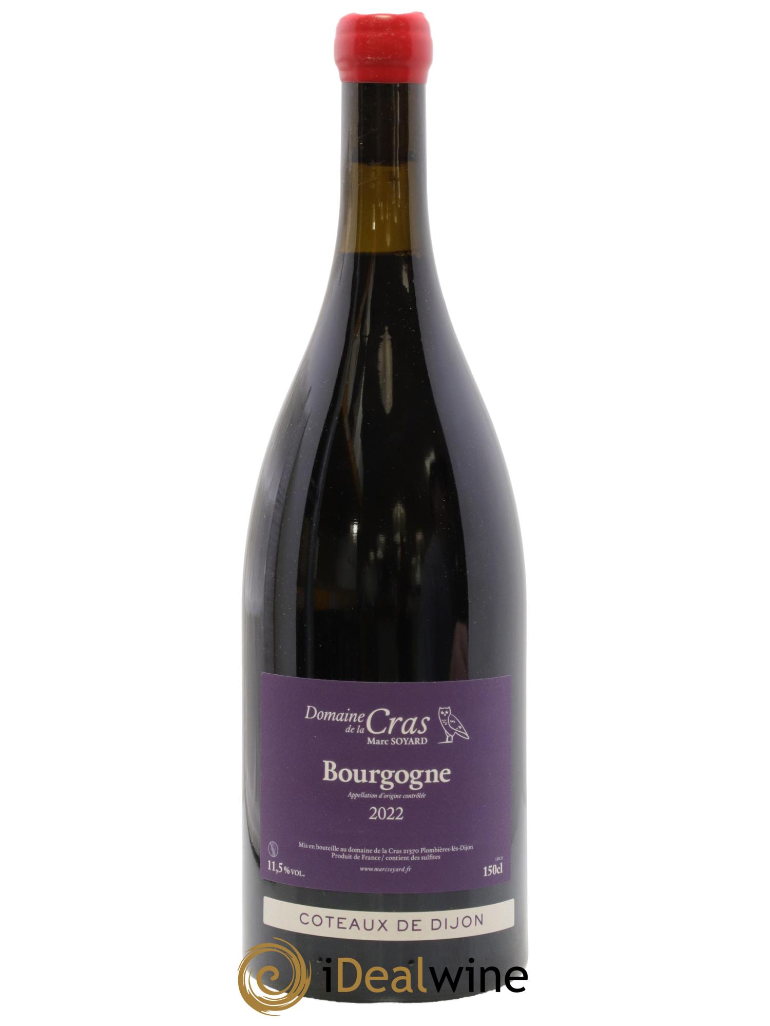 Côteaux de Dijon Domaine de la Cras - Marc Soyard 2022 - Lot of 1 magnum - 0