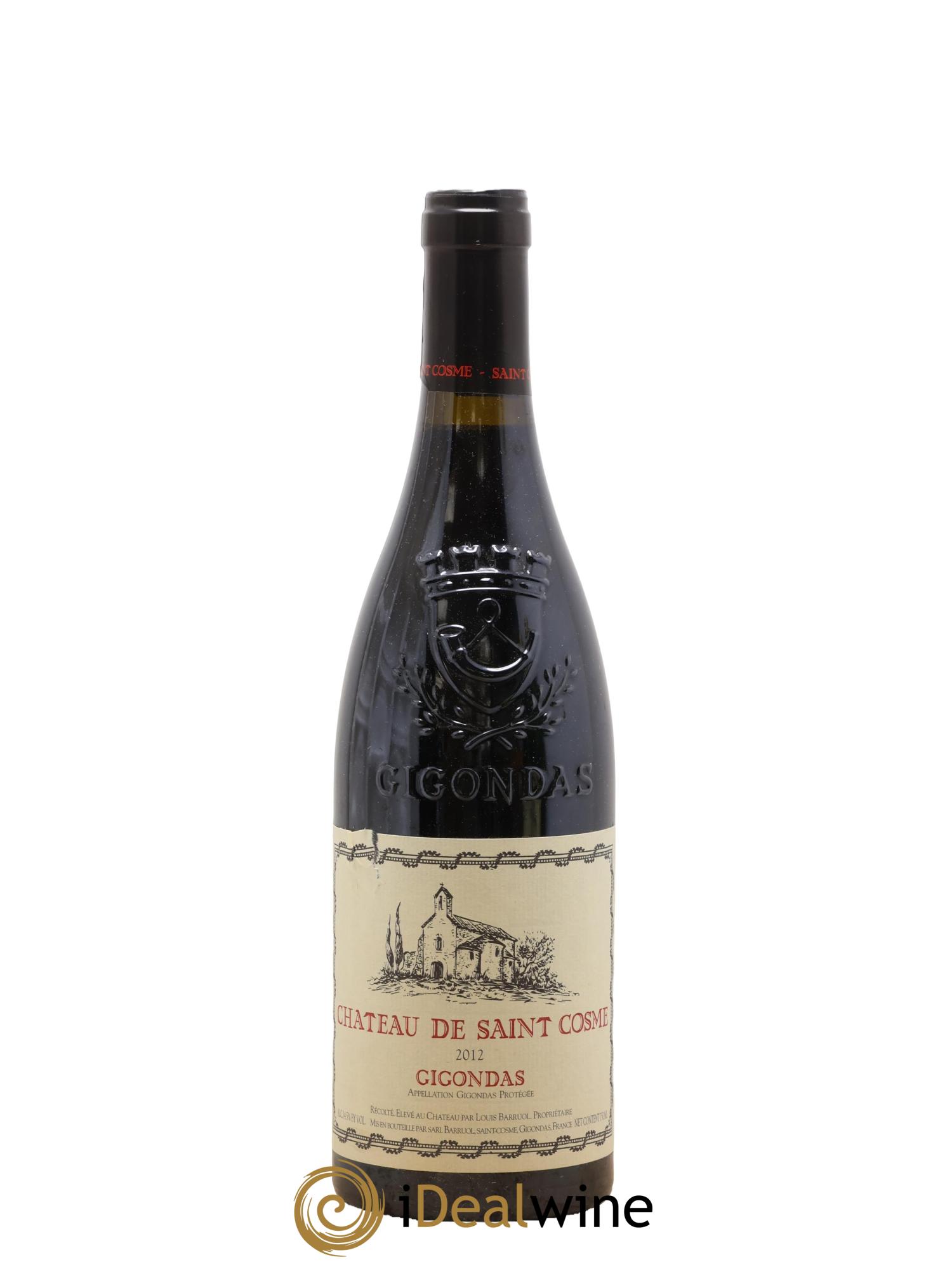 Gigondas Saint Cosme 2012 - Lot de 1 bouteille - 0