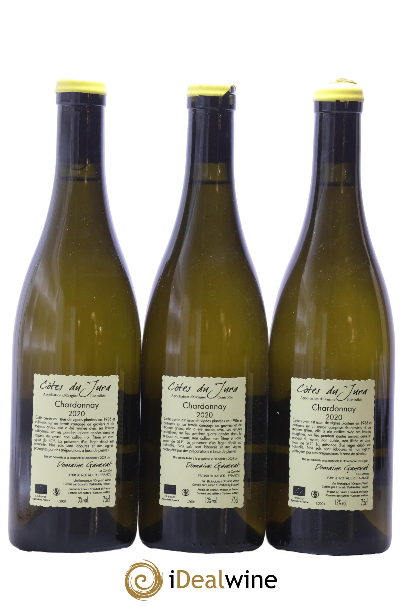 Côtes du Jura Cuvée Florine Jean-François Ganevat (Domaine) 2020 - Posten von 3 Flaschen - 1