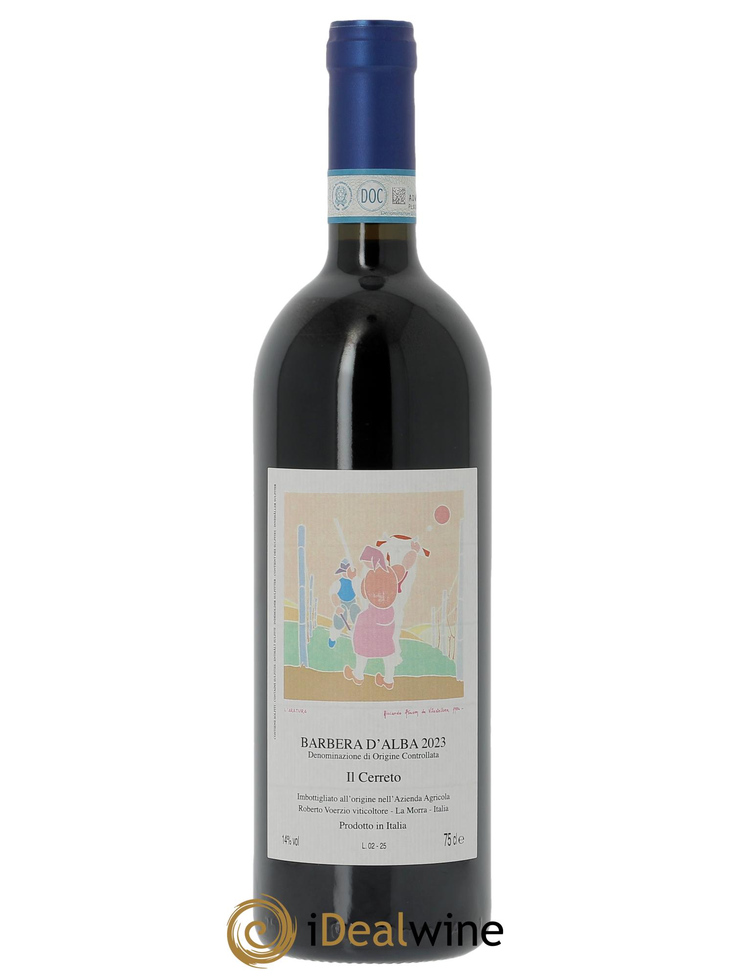 Barbera d'Alba DOC Il Ceretto Roberto Voerzio 2023 - Lote de 1 botella - 0