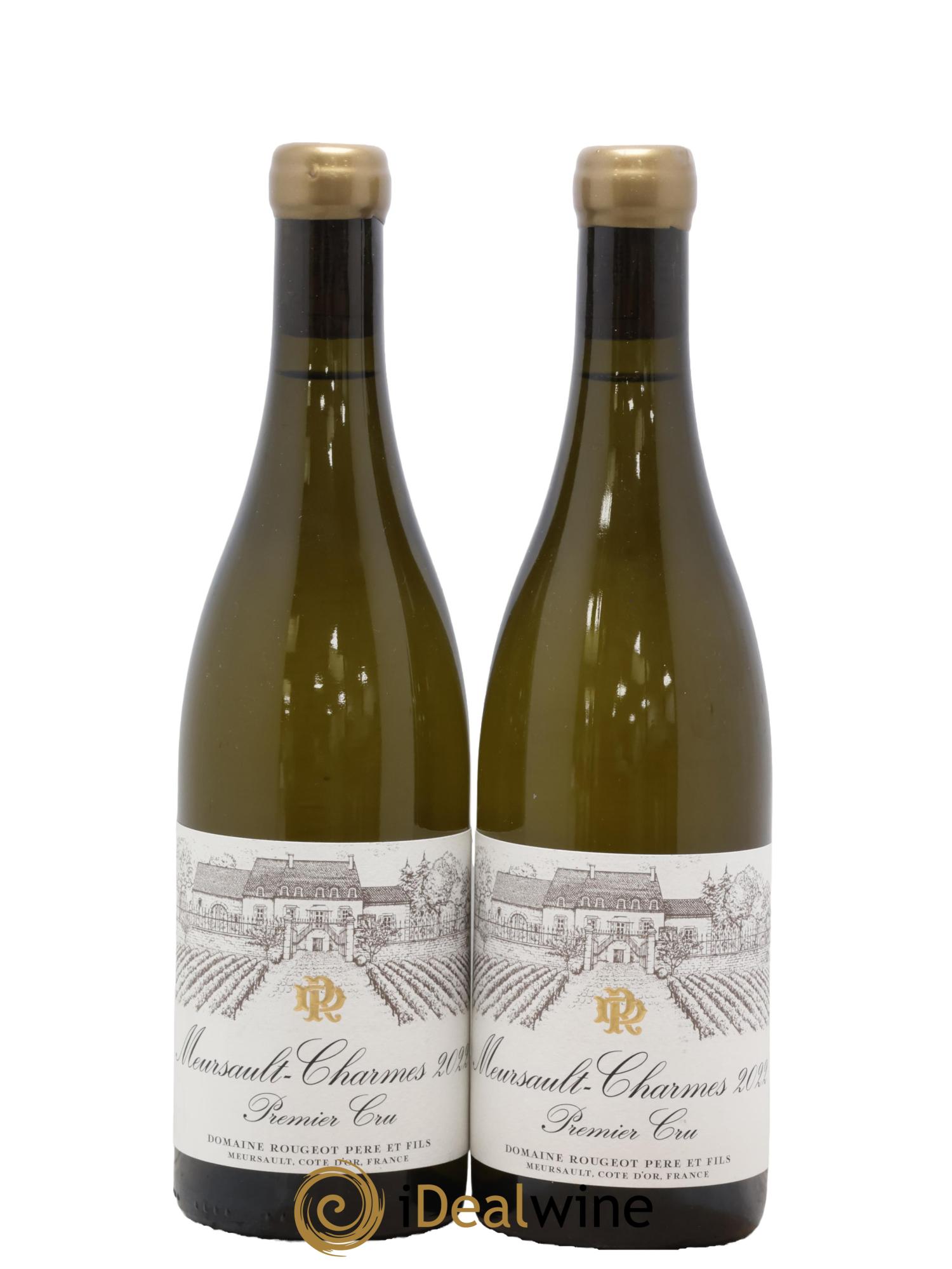 Meursault 1er Cru Charmes Rougeot Père et Fils 2022 - Lot de 2 bouteilles - 0