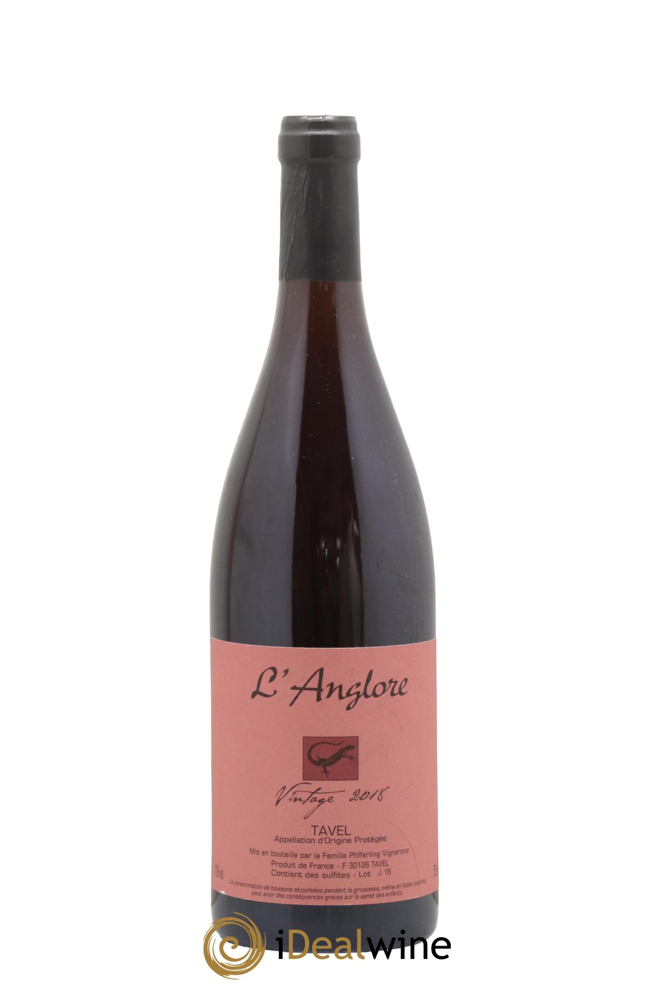 Tavel Vintage L'Anglore 2018 - Posten von 1 Flasche - 0
