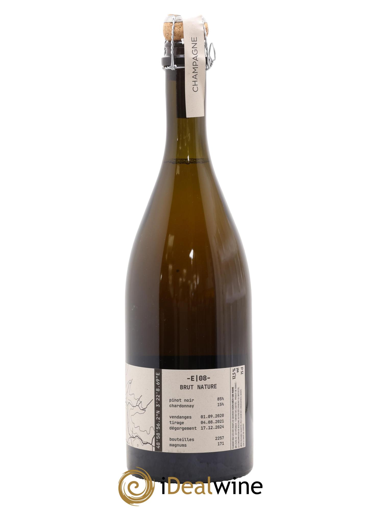 Champagne E 08  Tom Gauditiabois 2020 - Posten von 1 Flasche - 1