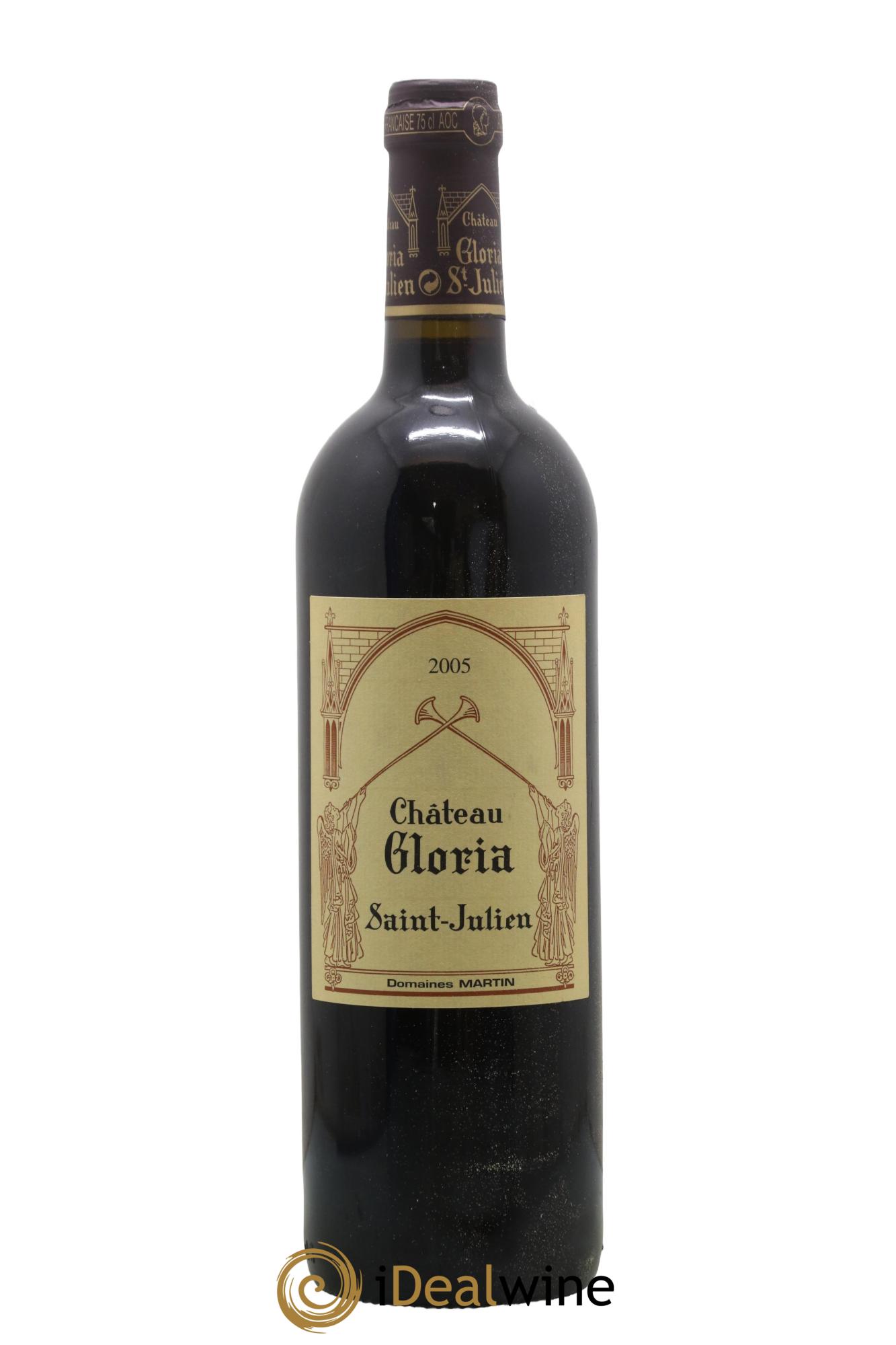 Château Gloria 2005 - Lot de 1 bouteille - 0