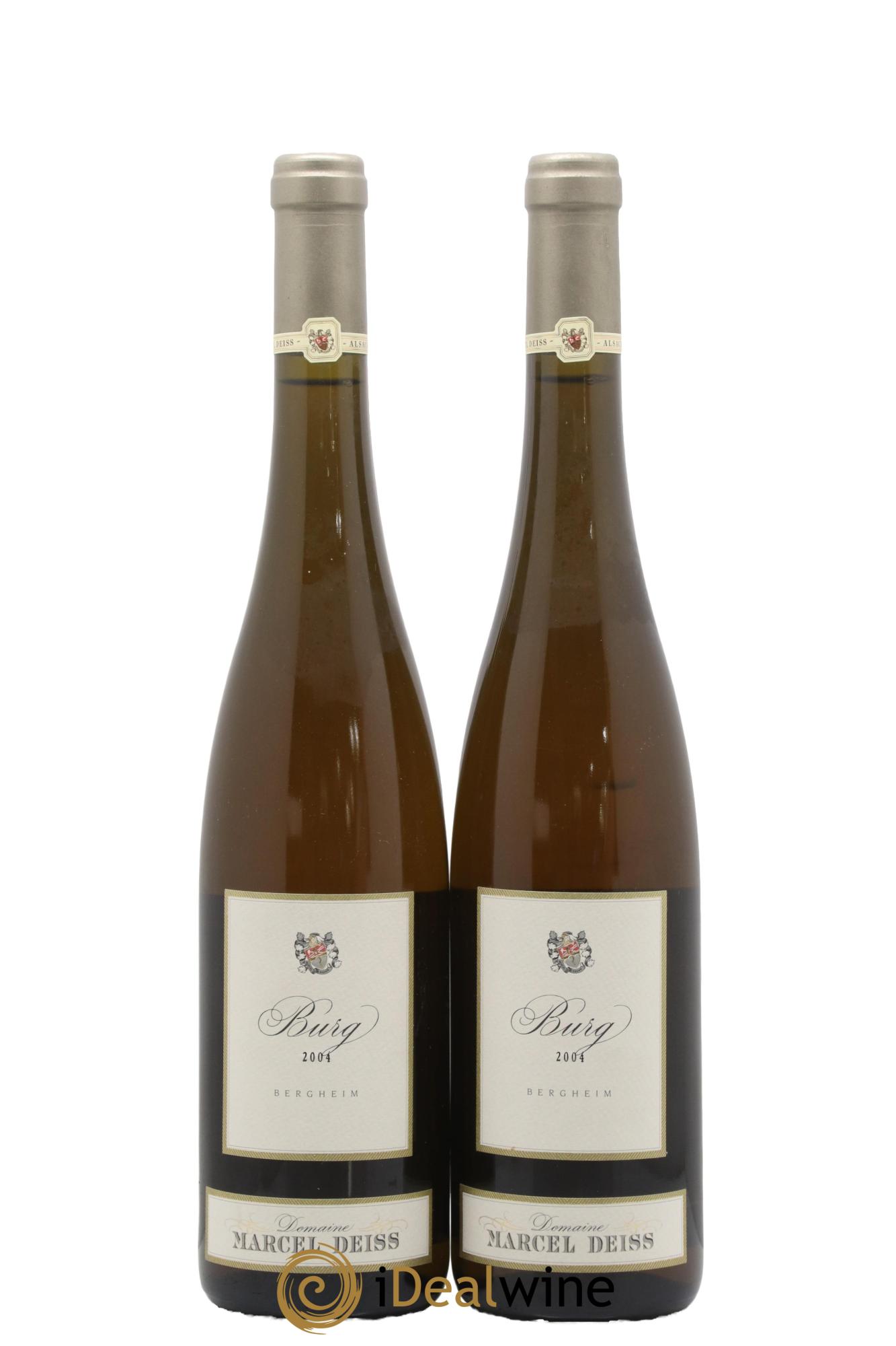 Alsace Burg Marcel Deiss (Domaine) 2004 - Lot de 2 bouteilles - 0