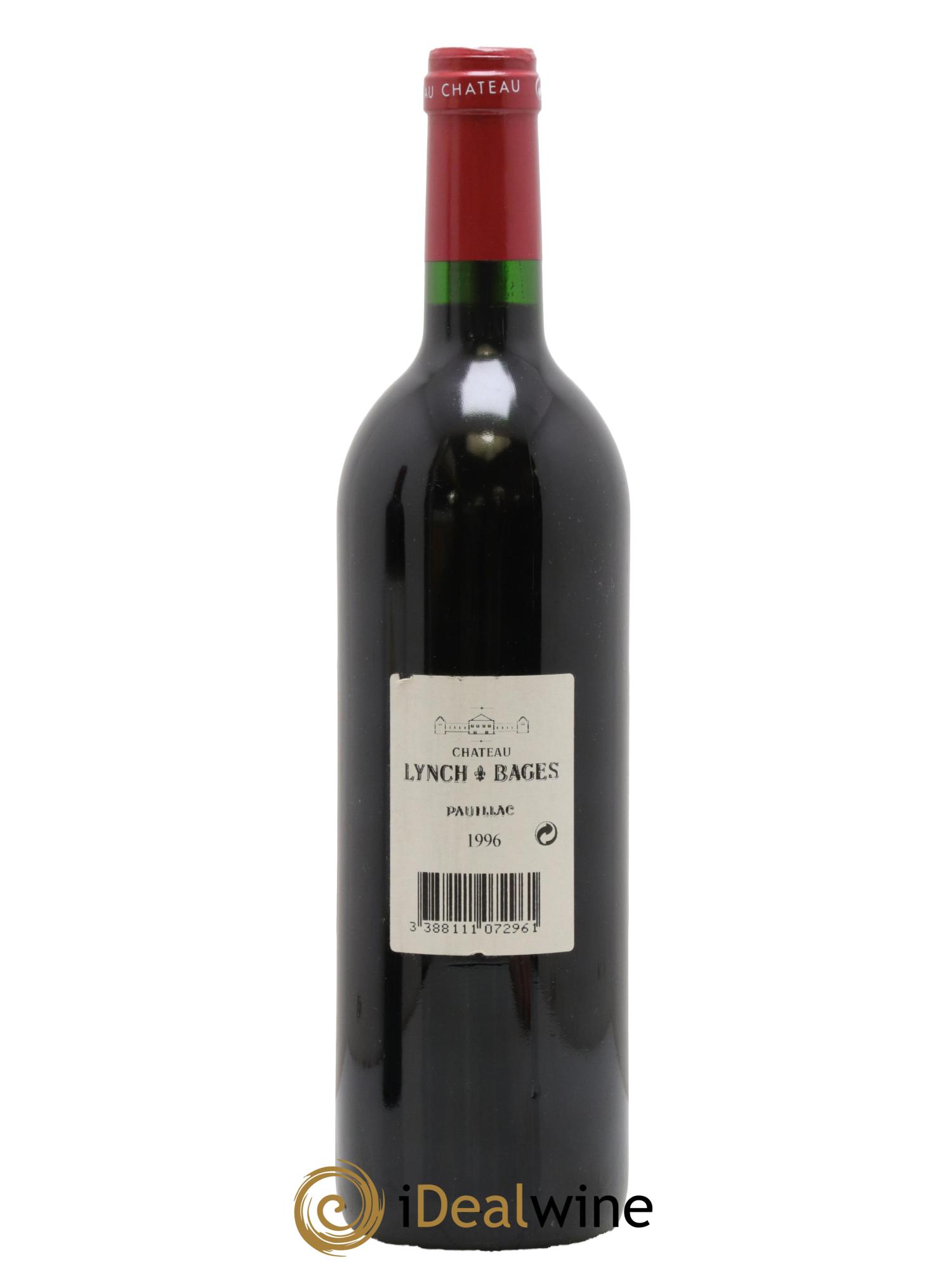 Château Lynch Bages 5ème Grand Cru Classé 1996 - Posten von 1 Flasche - 1