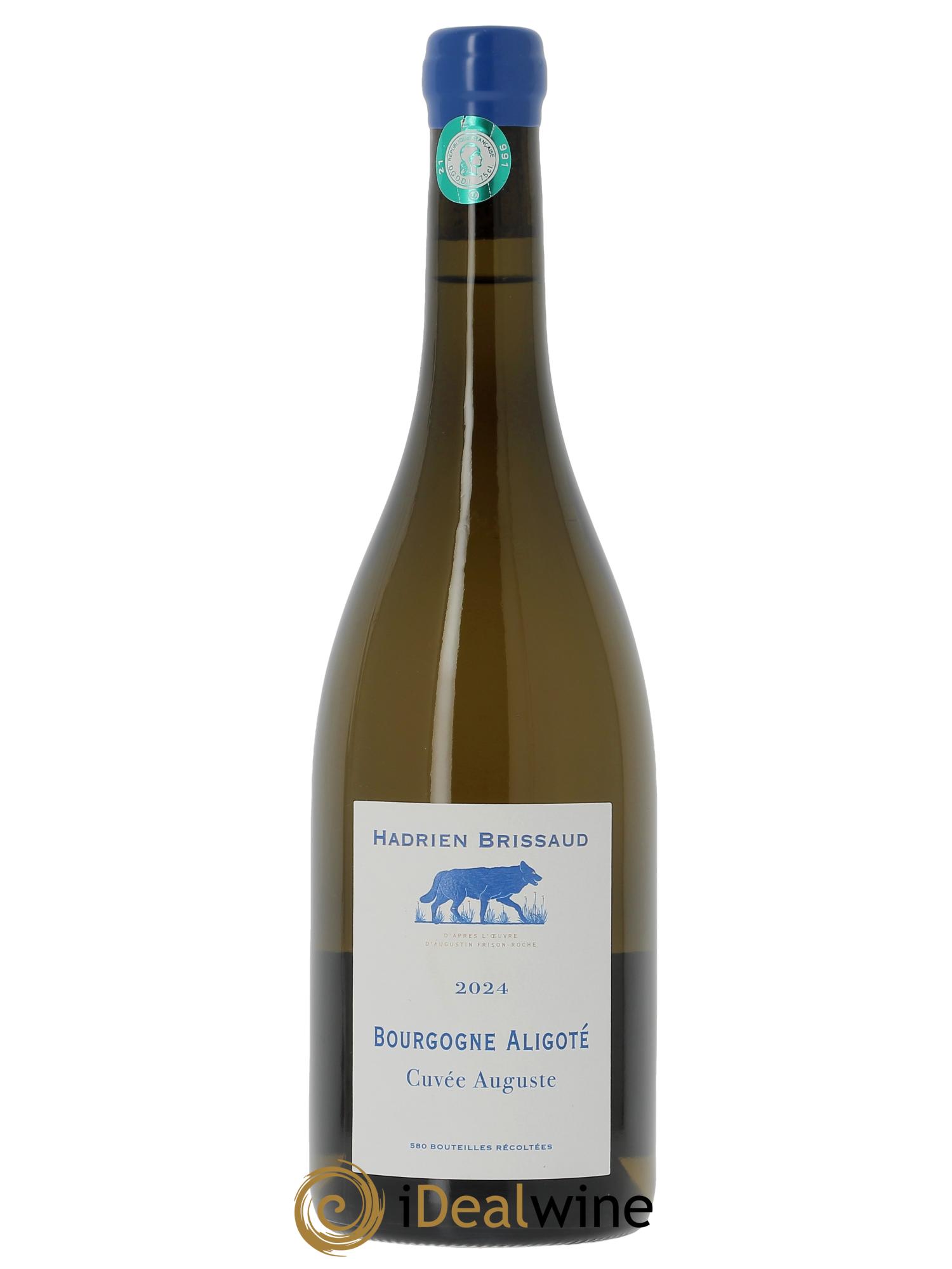 Bourgogne Aligoté Cuvée Auguste Hadrien Brissaud 2024 - Lot de 1 bouteille - 0