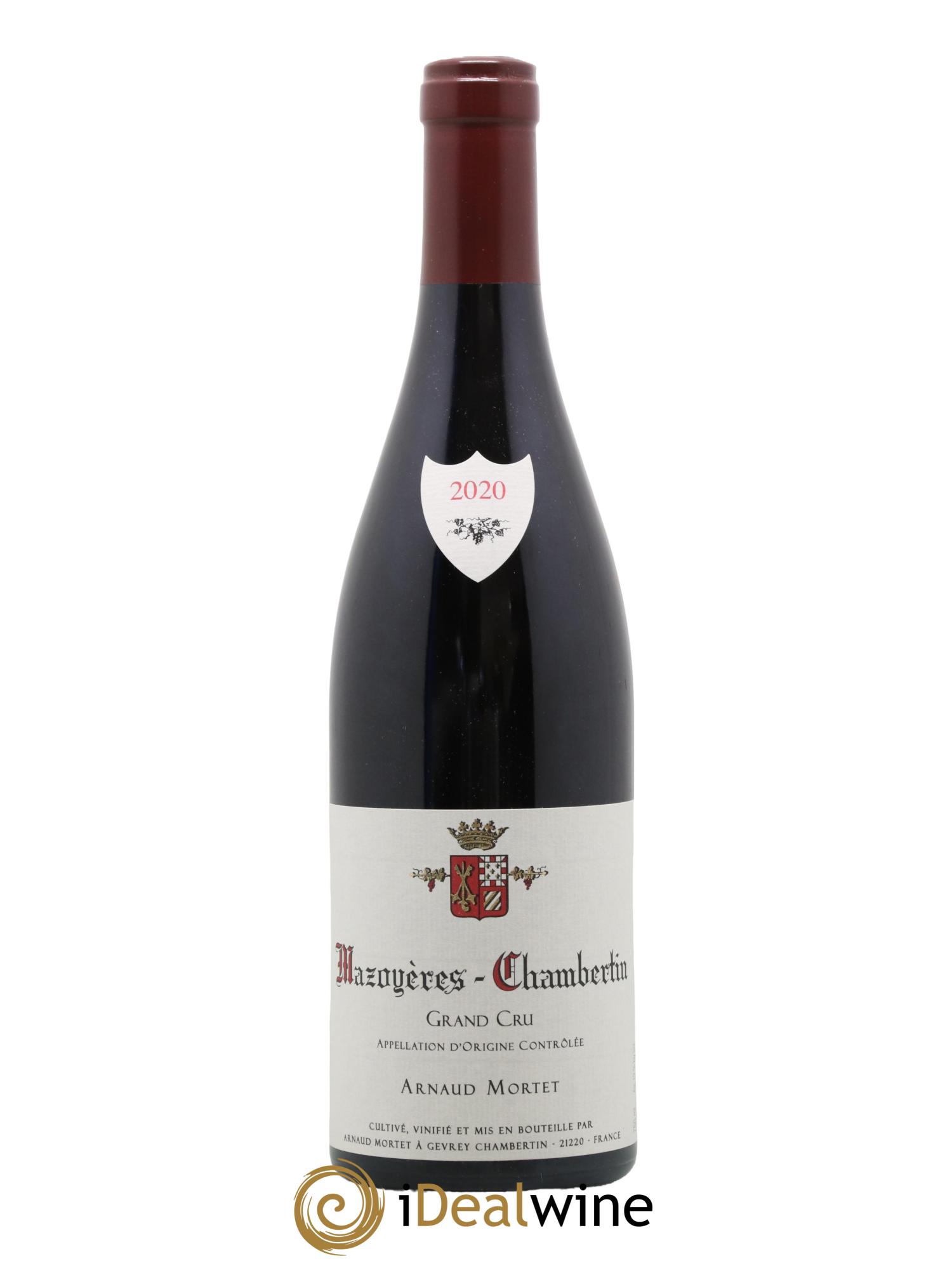 Mazoyères-Chambertin Grand Cru Arnaud Mortet 2020 - Lot de 1 bouteille - 0