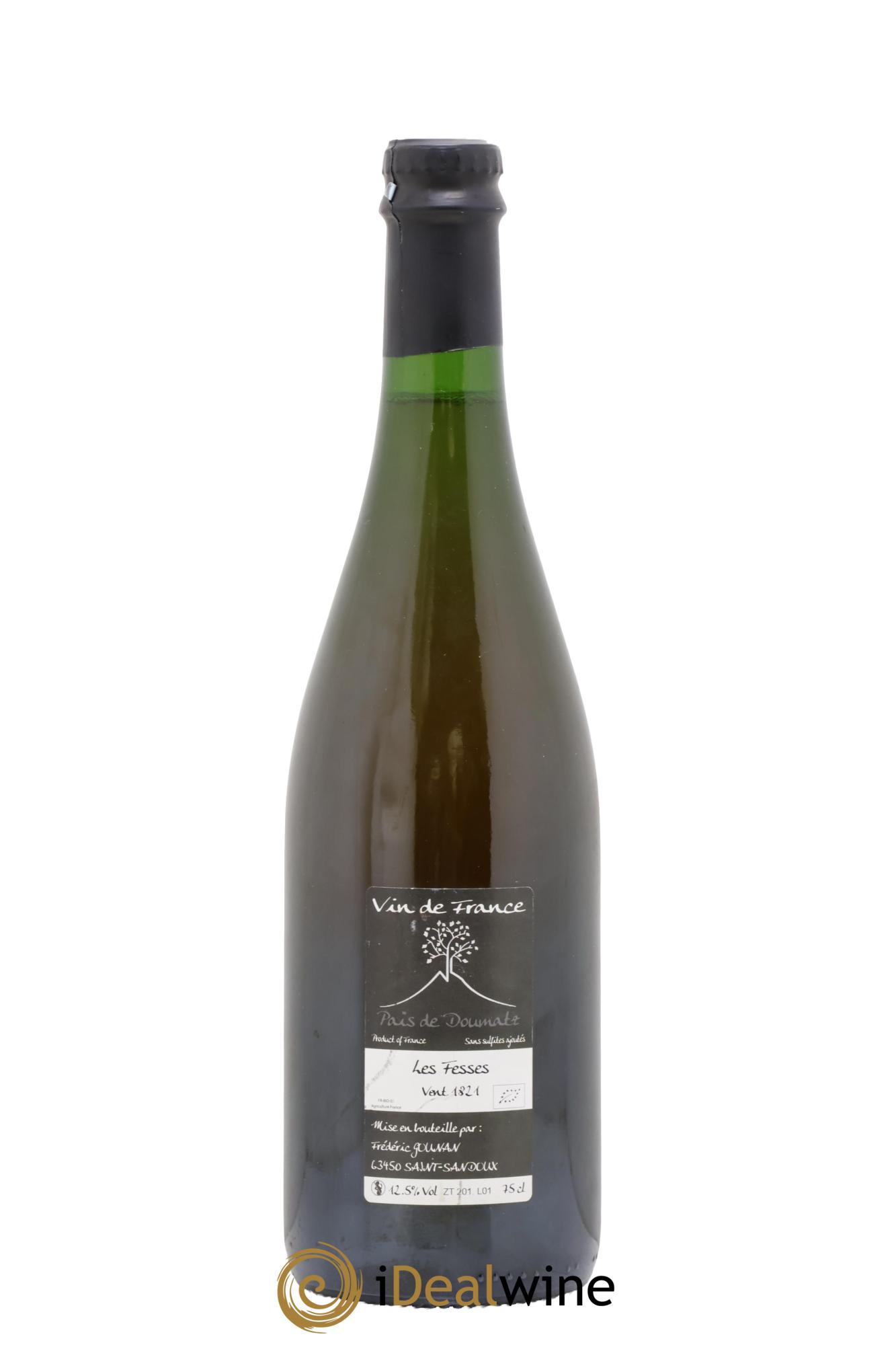 Vin de France Les Fesses Vignoble de l'Arbre Blanc 2018 - Lot of 1 bottle - 1