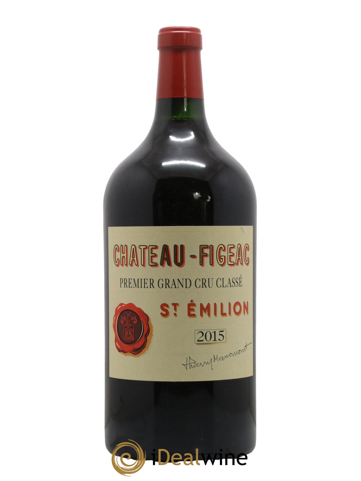 Château Figeac 1er Grand Cru Classé A 2015 - Lot de 1 double magnum - 0