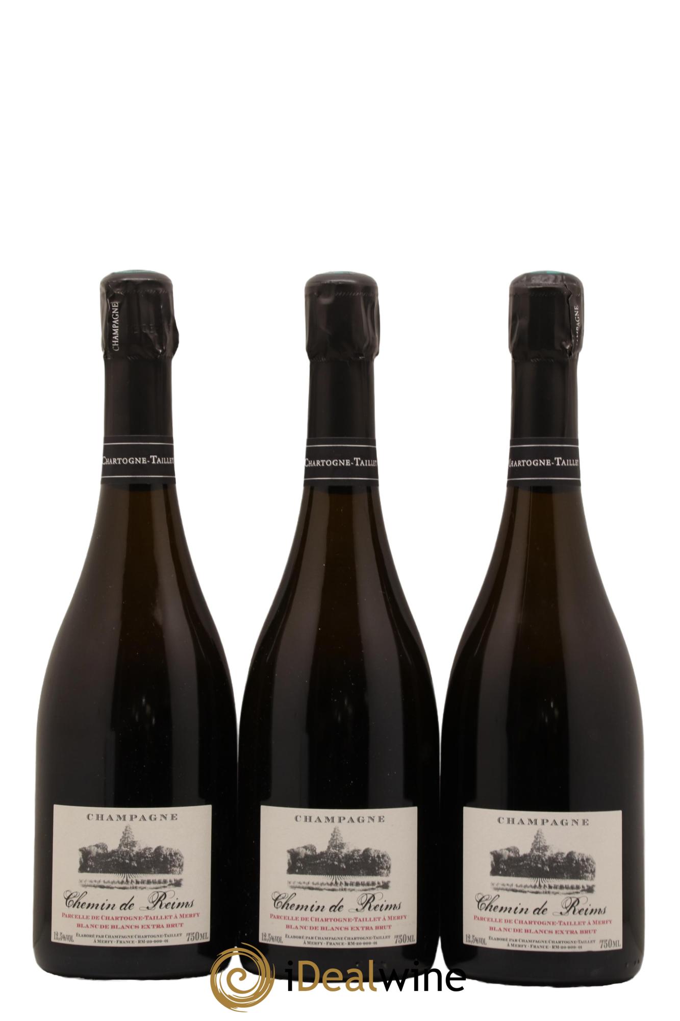 Chemins de Reims Chartogne-Taillet 2017 - Lot de 3 bouteilles - 0