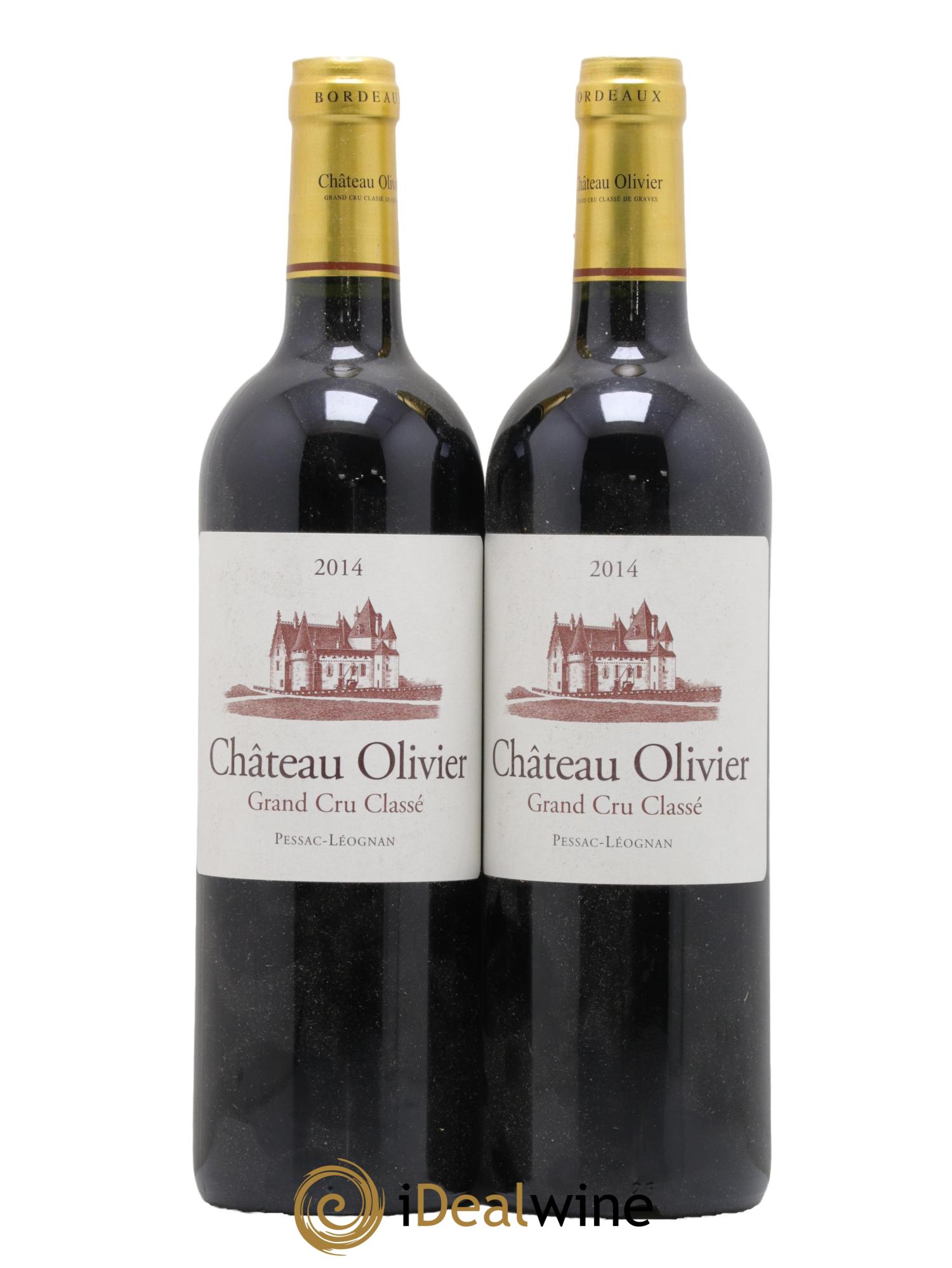 Château Olivier Cru Classé de Graves 2014 - Lot de 2 bouteilles - 0