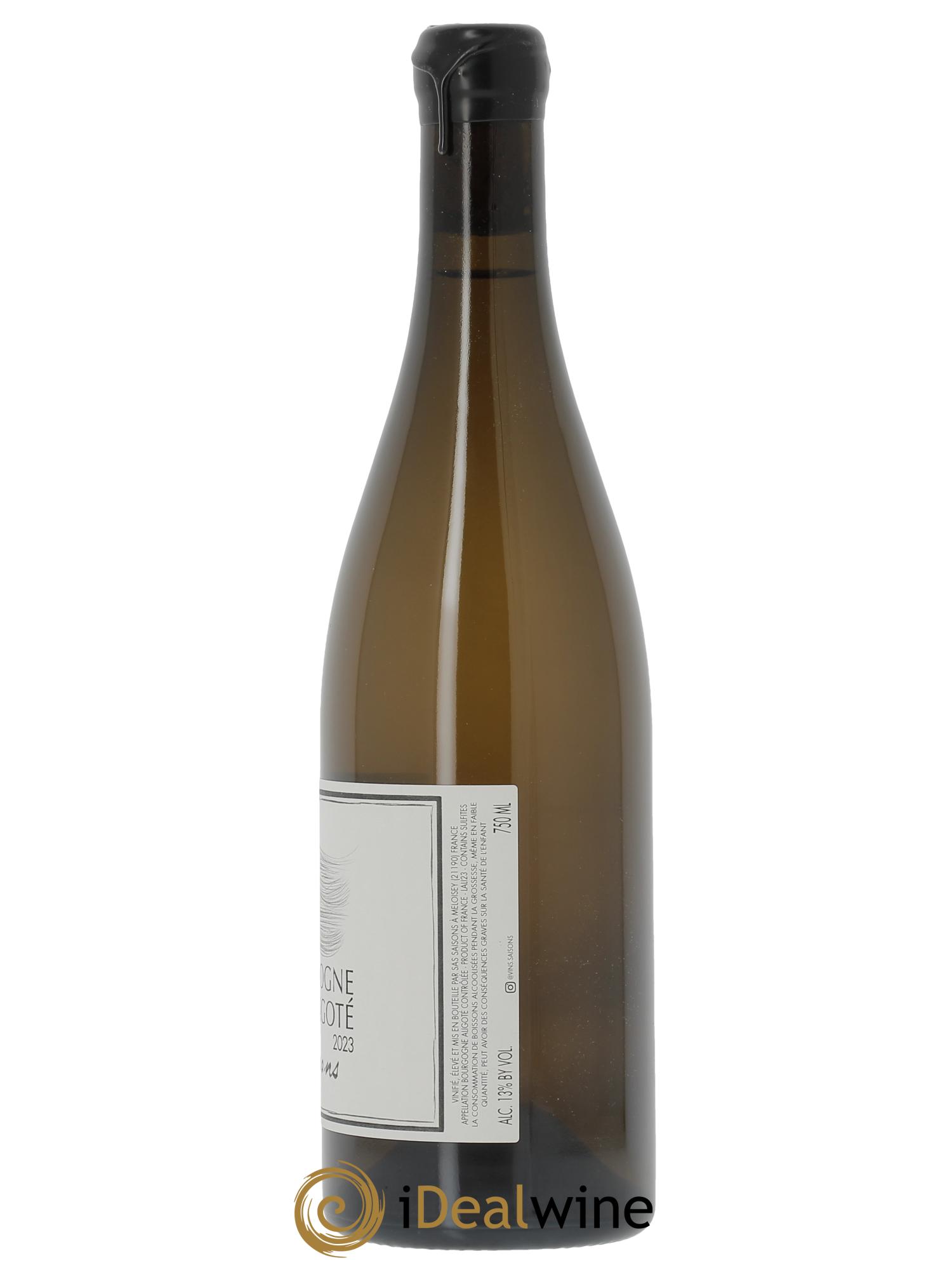 Bourgogne Aligoté Saisons  2023 - Lot de 1 bouteille - 1