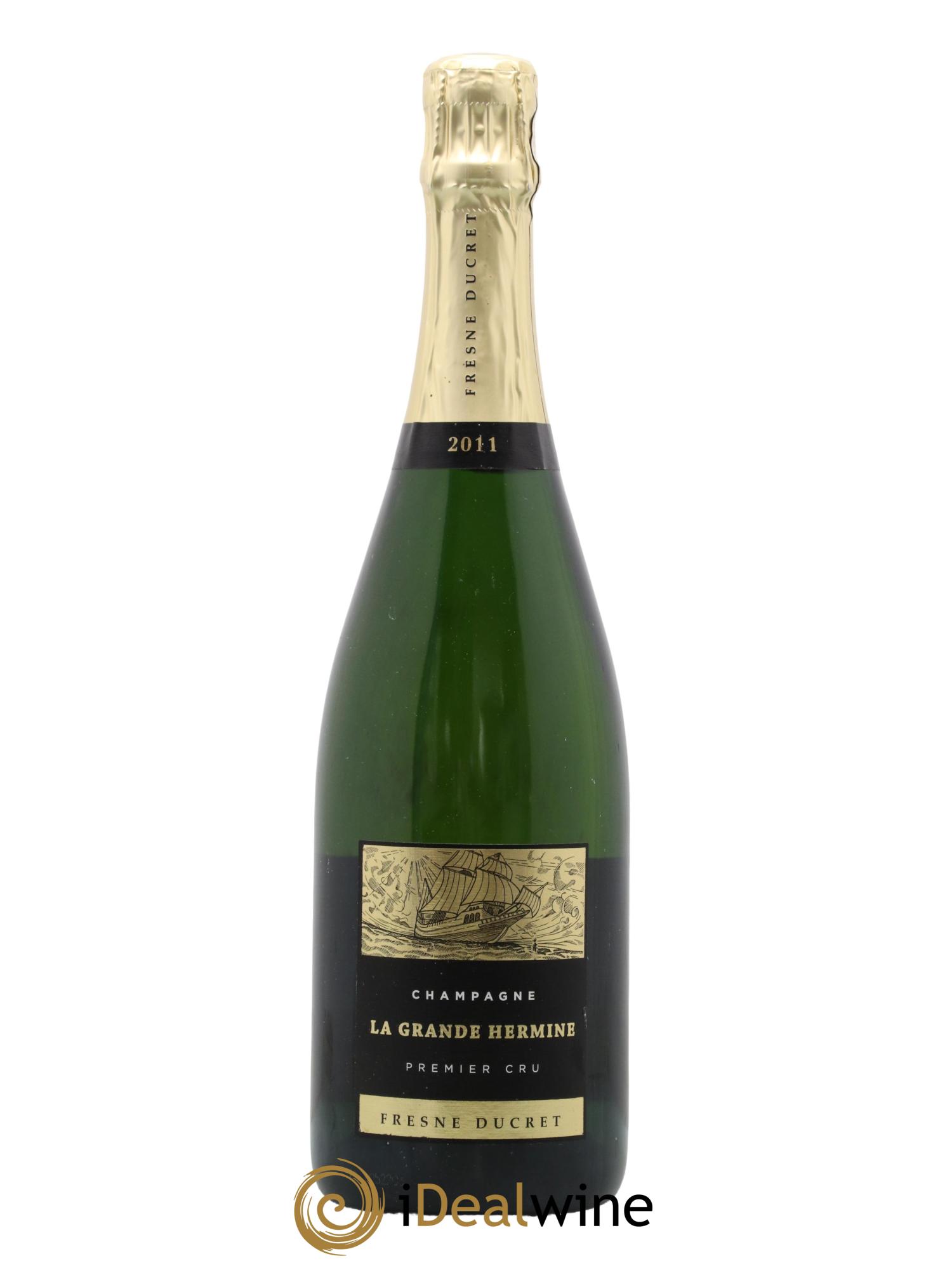 Champagne Premier Cru Grande Hermine Fresne Ducret 2011 - Lot de 1 bouteille - 0