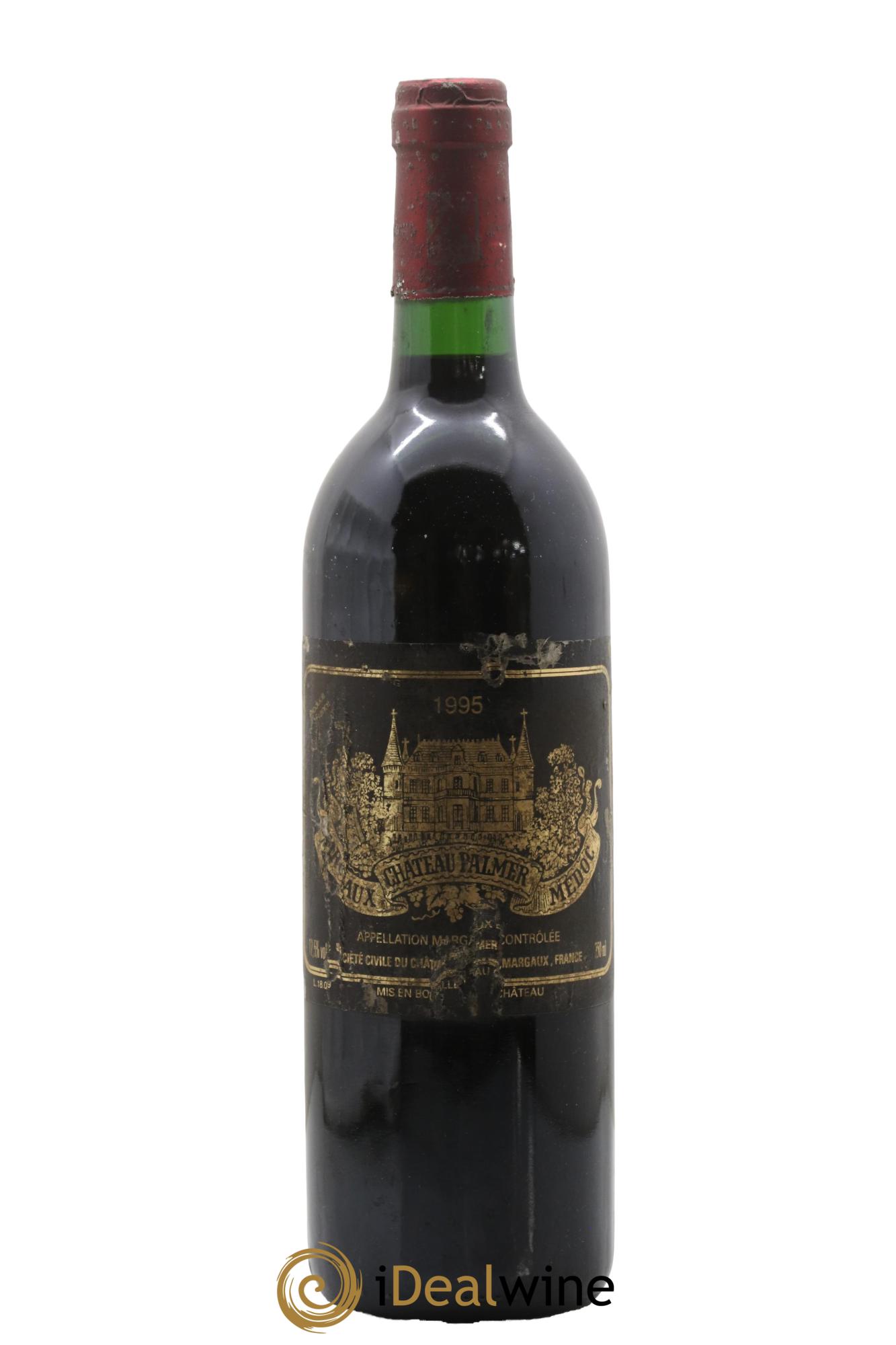 Château Palmer 3ème Grand Cru Classé 1995 - Lot de 1 bouteille - 0
