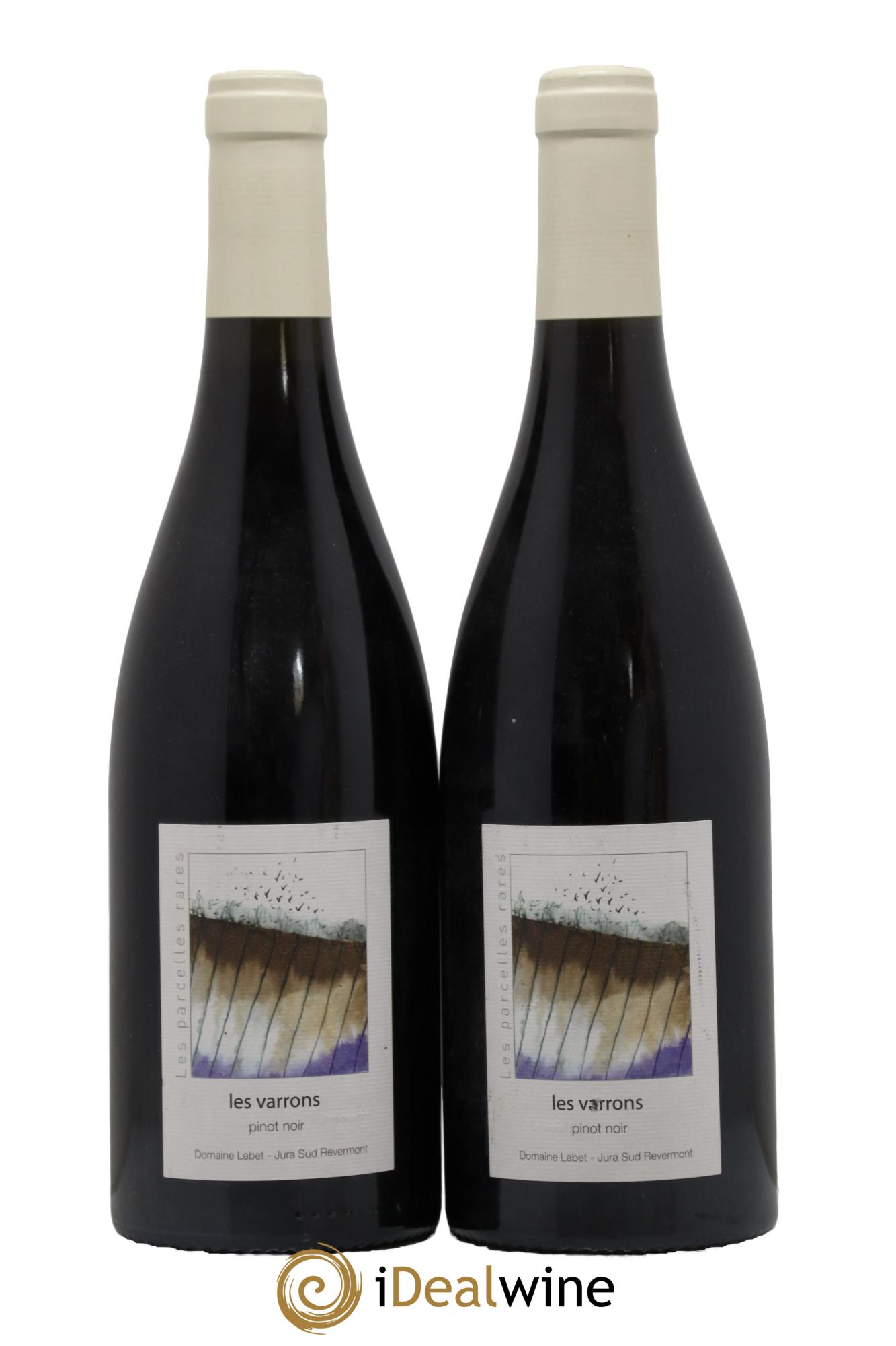 Côtes du Jura Pinot Noir Les Varrons Sélection Massale Romain - Julien - Charline Labet Sélection Massale 2015 - Lot de 2 bouteilles - 0