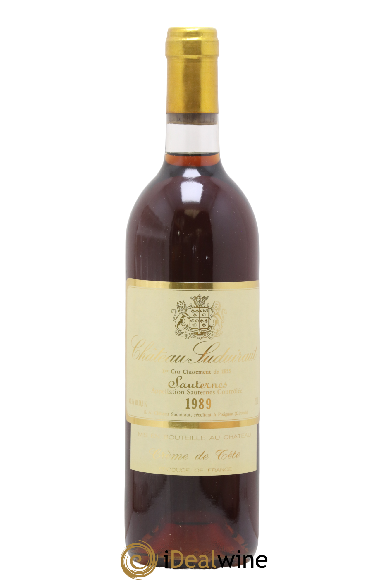Château Suduiraut Crème de Tête Cuvée Madame 1er Grand Cru Classé 1989 - Lot of 1 bottle - 0