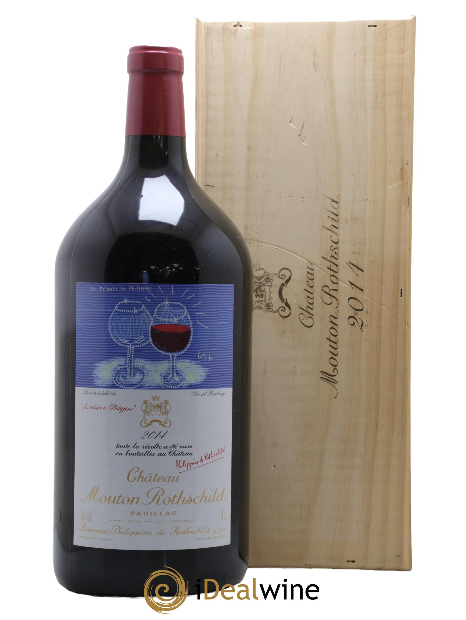 Château Mouton Rothschild 1er Grand Cru Classé 2014 - Lot de 1 double magnum - 2