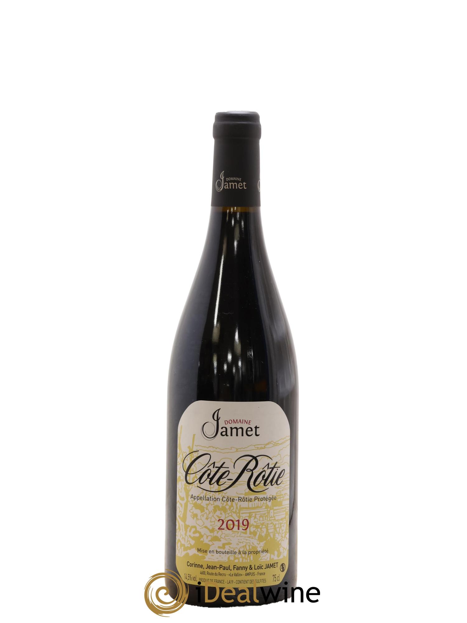 Côte-Rôtie Jamet (Domaine) 2019 - Lot de 1 bouteille - 0