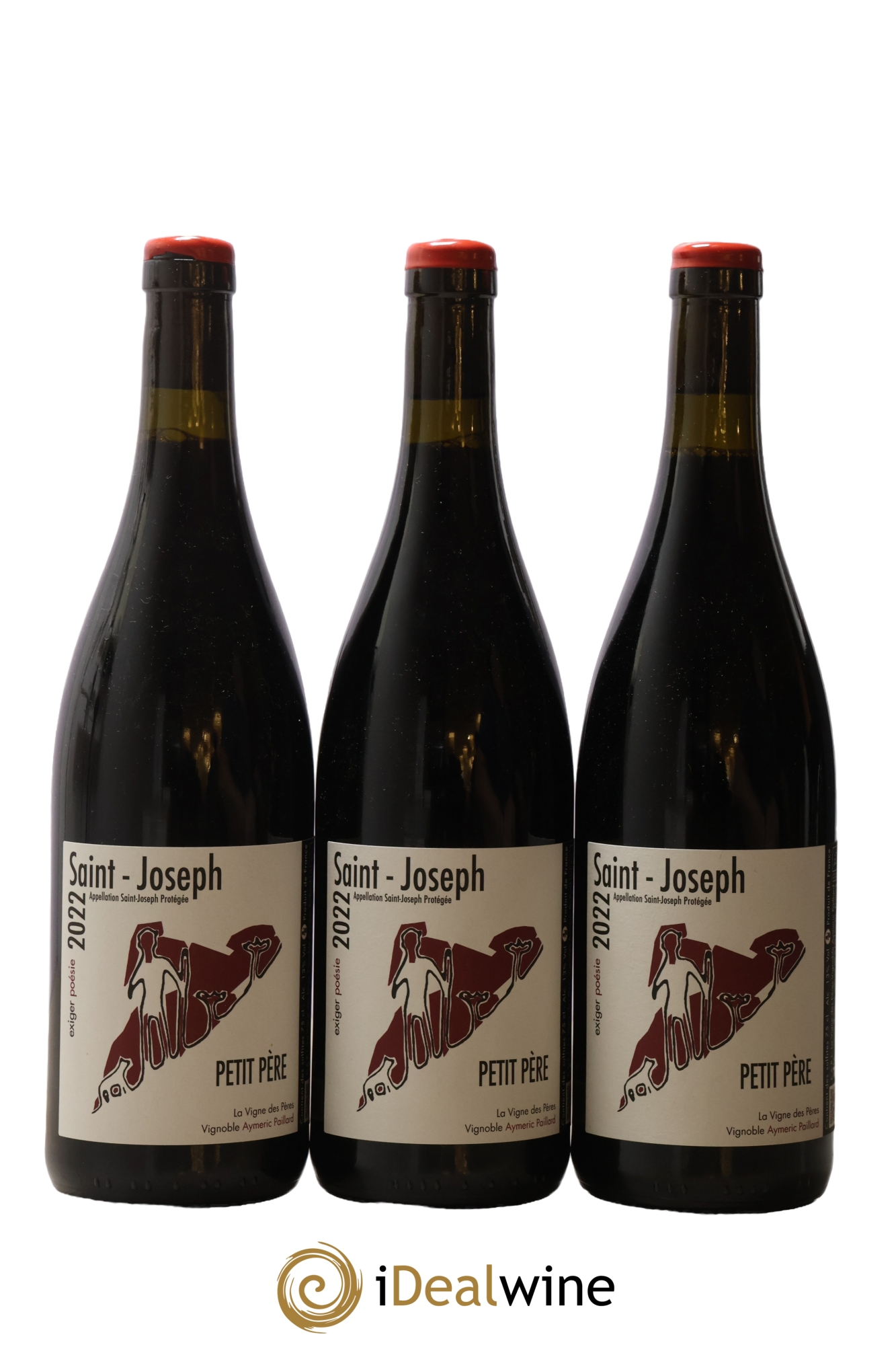 Saint-Joseph Petit Pere La Vigne Des Peres 2022 - Posten von 3 Flaschen - 0