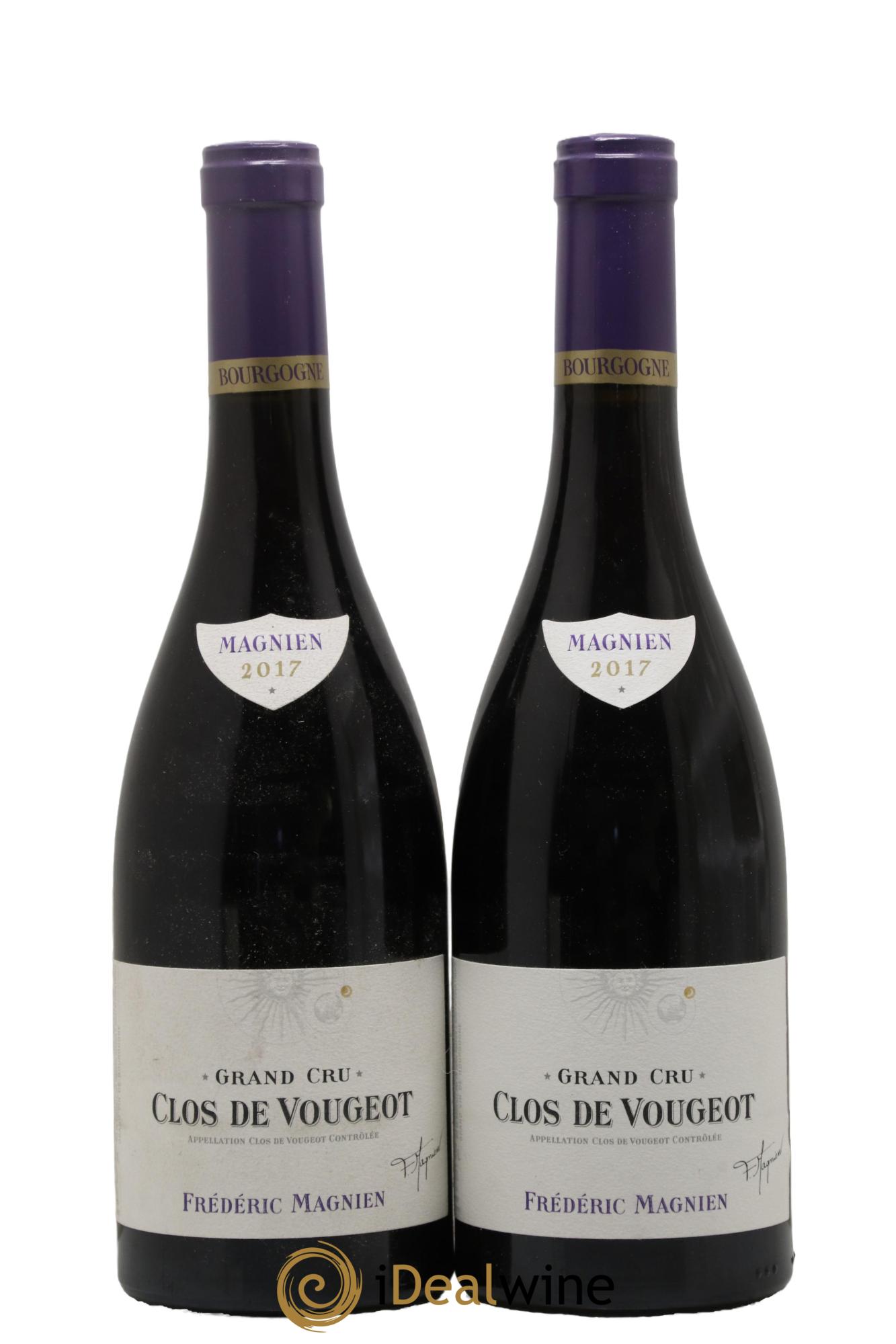 Clos de Vougeot Grand Cru Frédéric Magnien 2017 - Lot de 2 bouteilles - 0