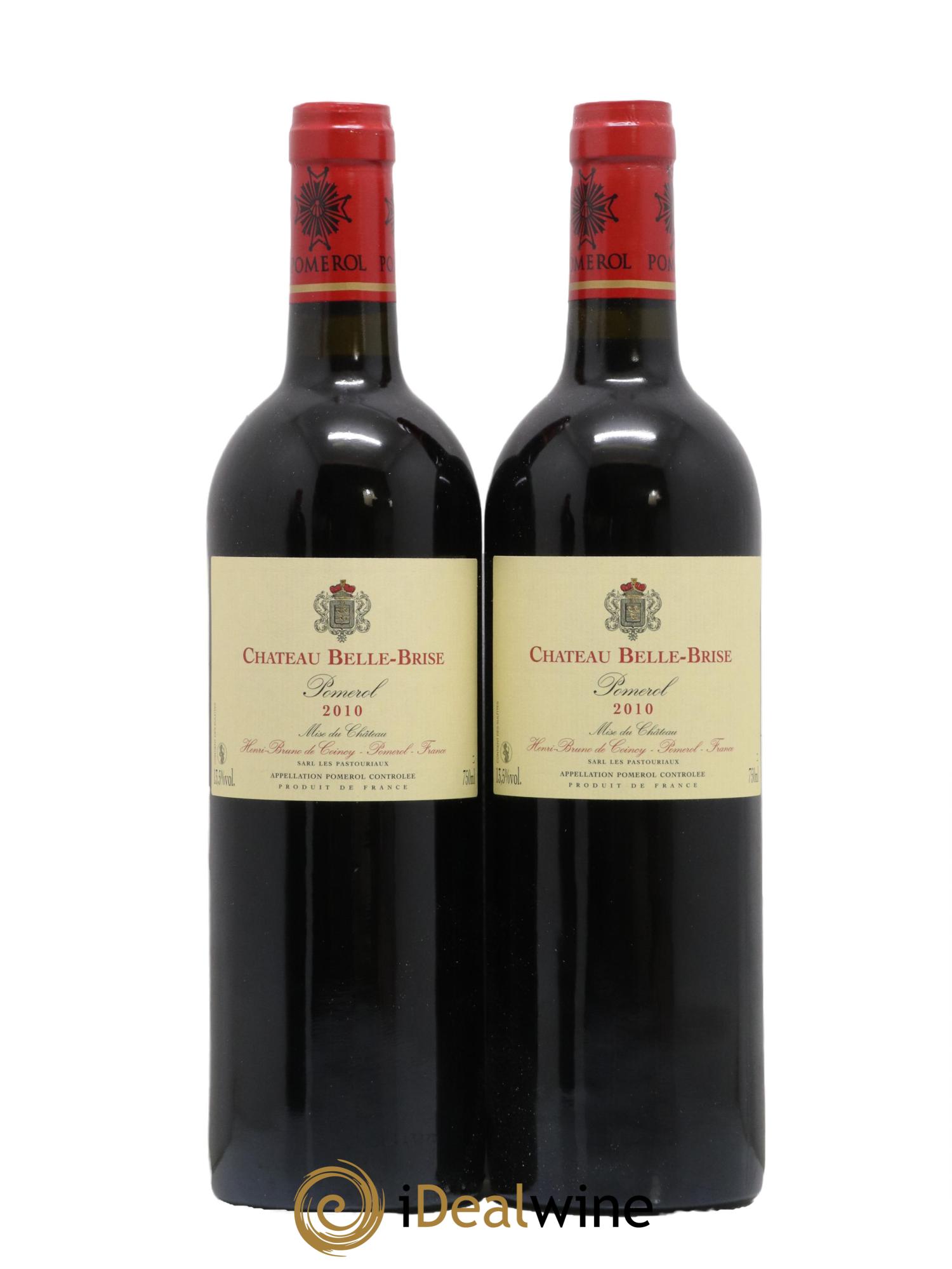 Château Belle-Brise 2010 - Lot de 2 bouteilles - 0