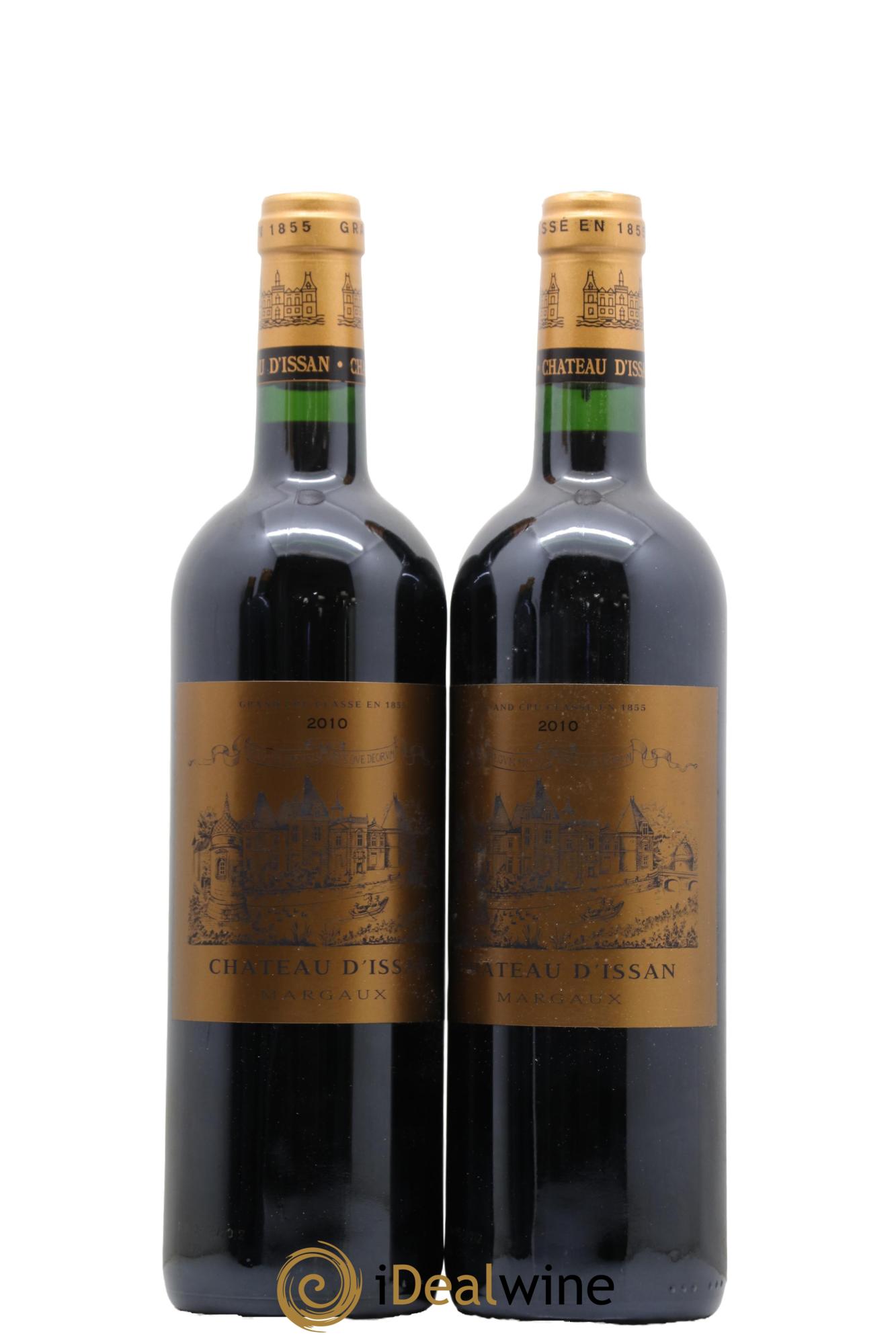 Château d'Issan 3ème Grand Cru Classé 2010 - Lotto di 2 bottiglie - 0