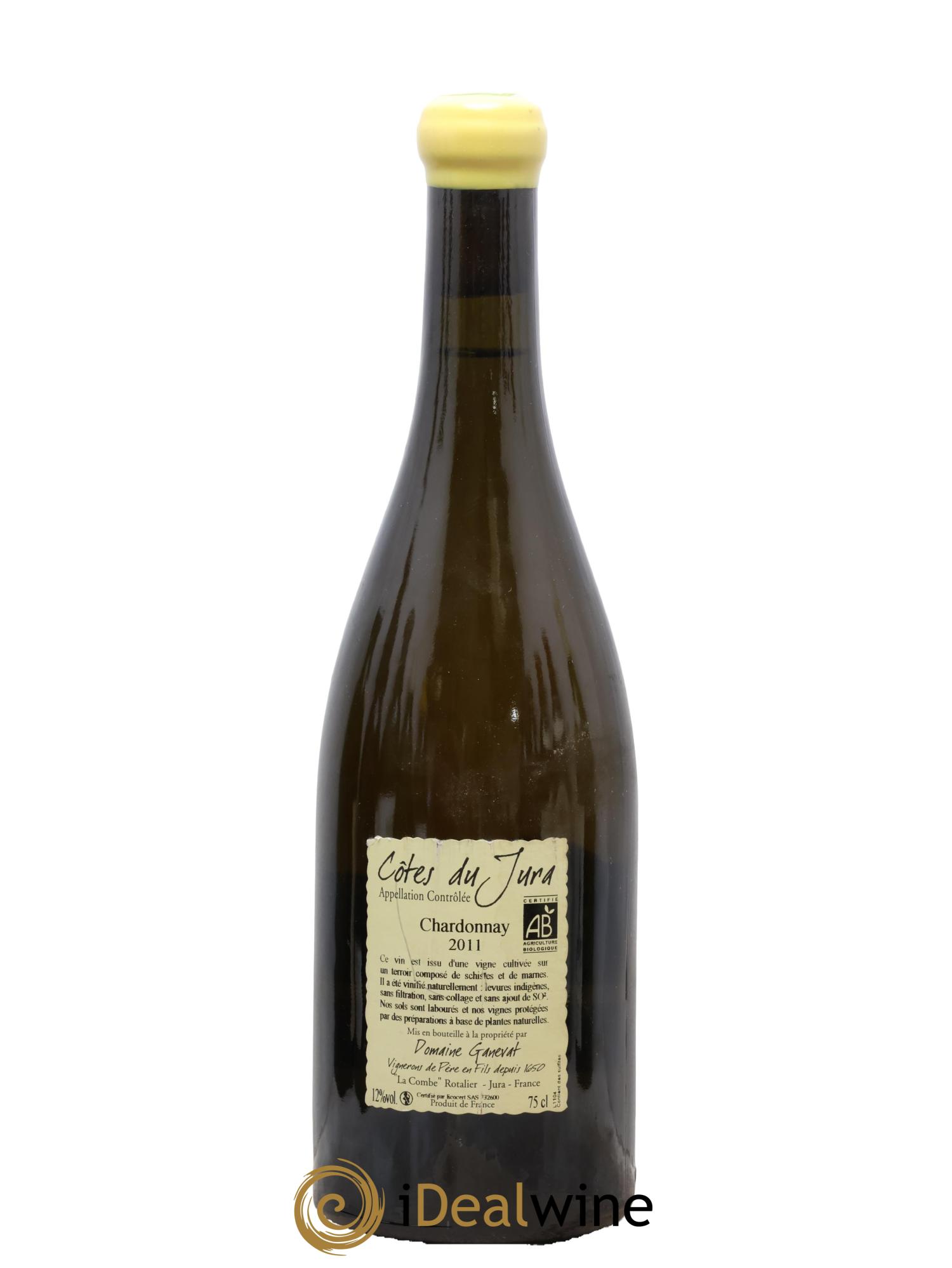 Côtes du Jura Grusse en Billat Jean-François Ganevat (Domaine) 2011 - Lot de 1 bouteille - 1