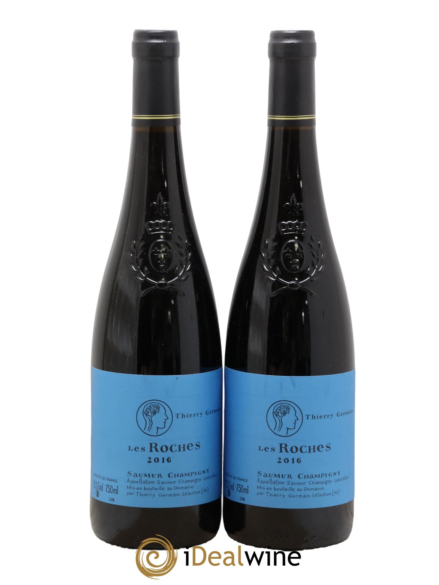Saumur-Champigny Les Roches Domaine des Roches Neuves - Thierry Germain 2016 - Lot de 2 bouteilles - 0