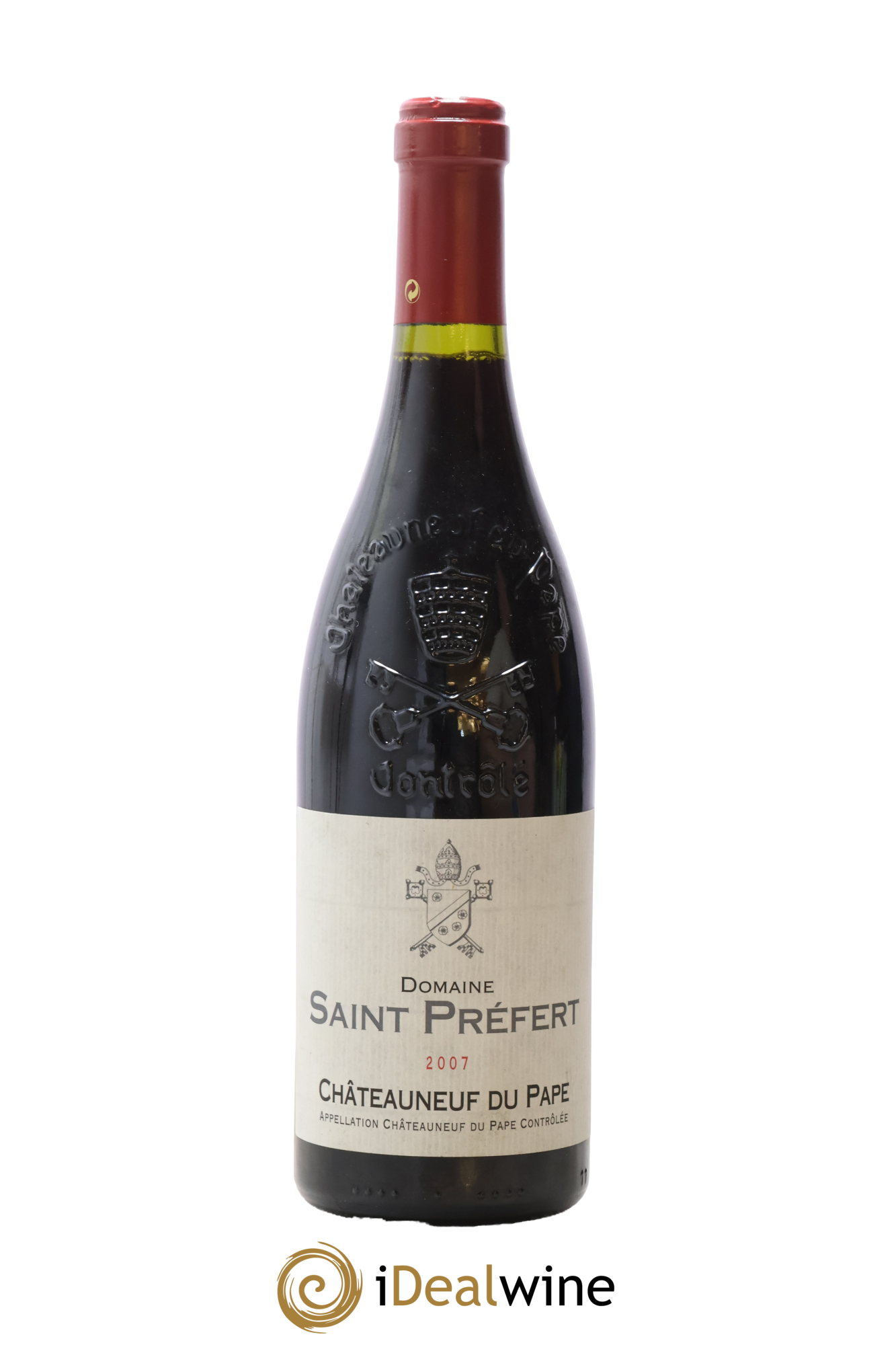 Châteauneuf-du-Pape Domaine Saint-Préfert 2007 - Lot de 1 bouteille - 0
