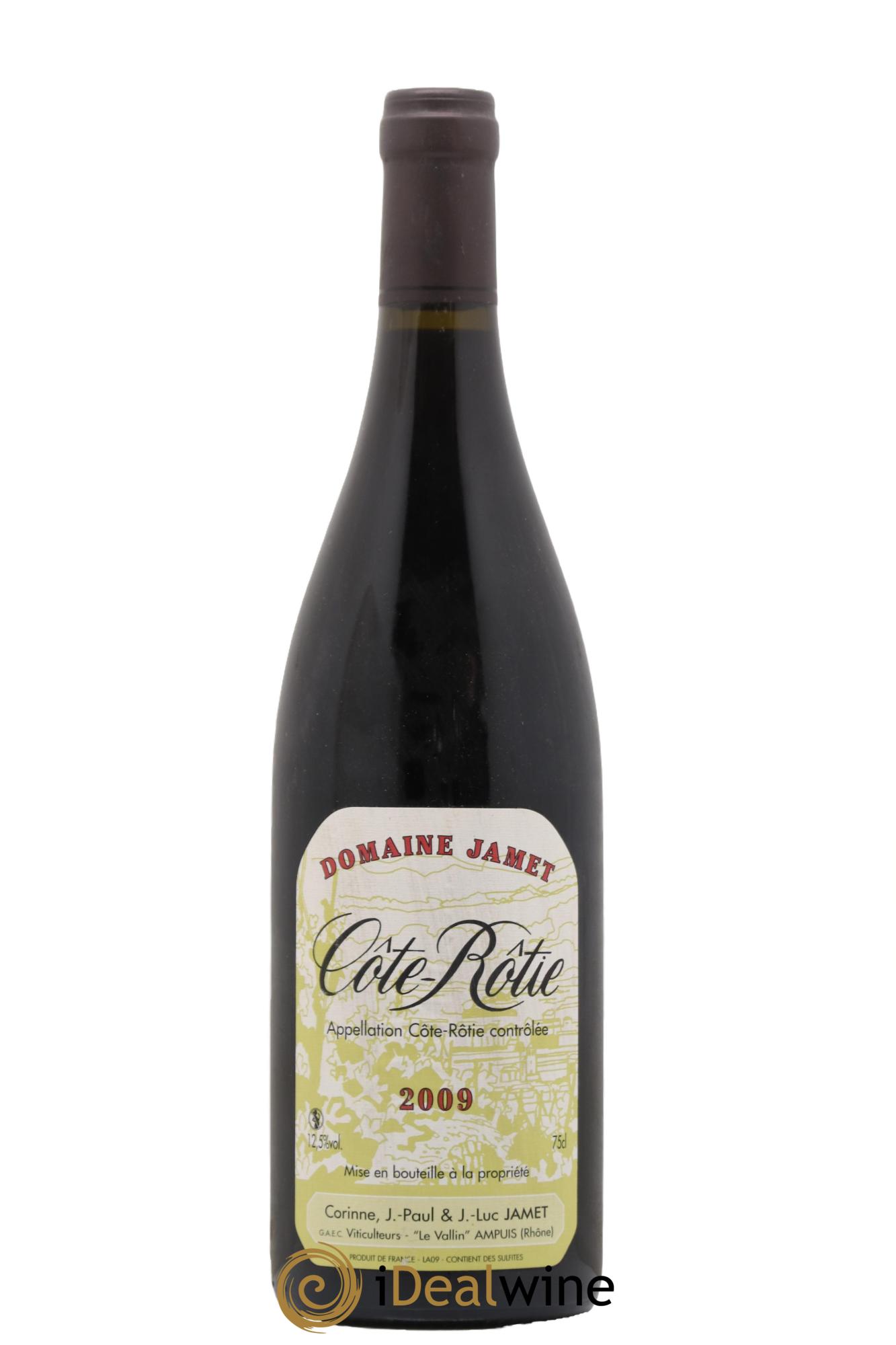 Côte-Rôtie Jamet (Domaine) 2009 - Lot de 1 bouteille - 0