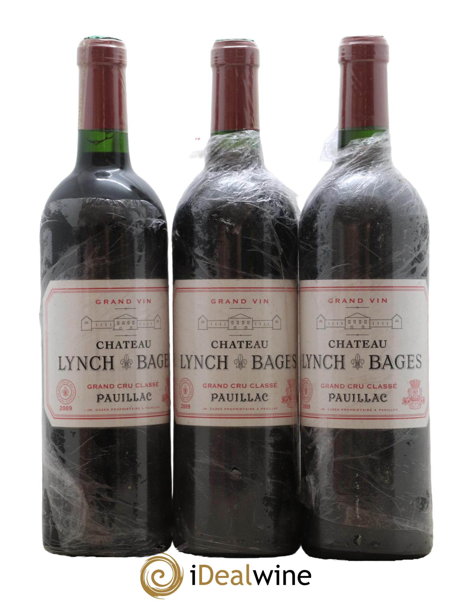 Château Lynch Bages 5ème Grand Cru Classé 2009 - Lot de 6 bouteilles - 1