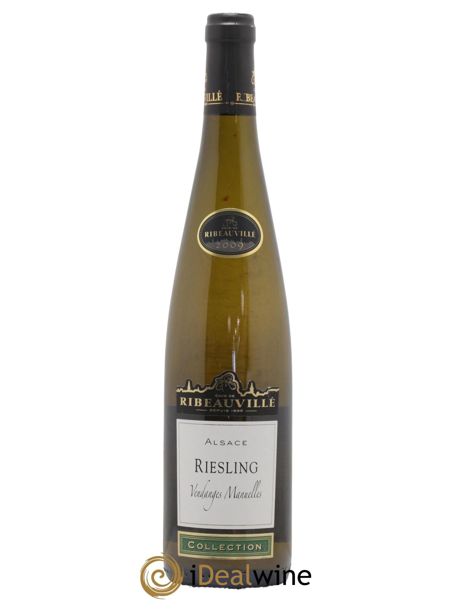 Alsace Riesling Vendanges Manuelles Cave de Ribeauville 2009 - Lot of 1 bottle - 0