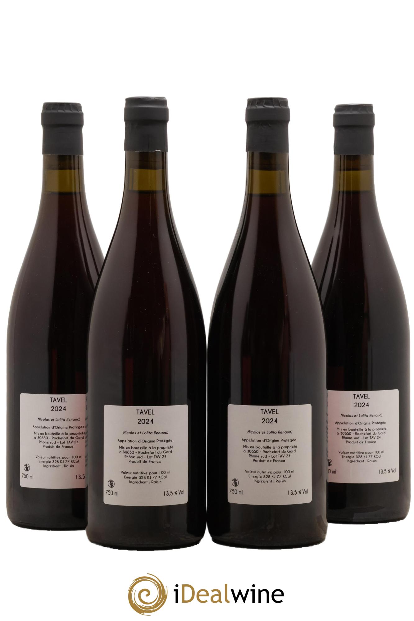Tavel Clos des Grillons 2024 - Lot of 4 bottles - 1