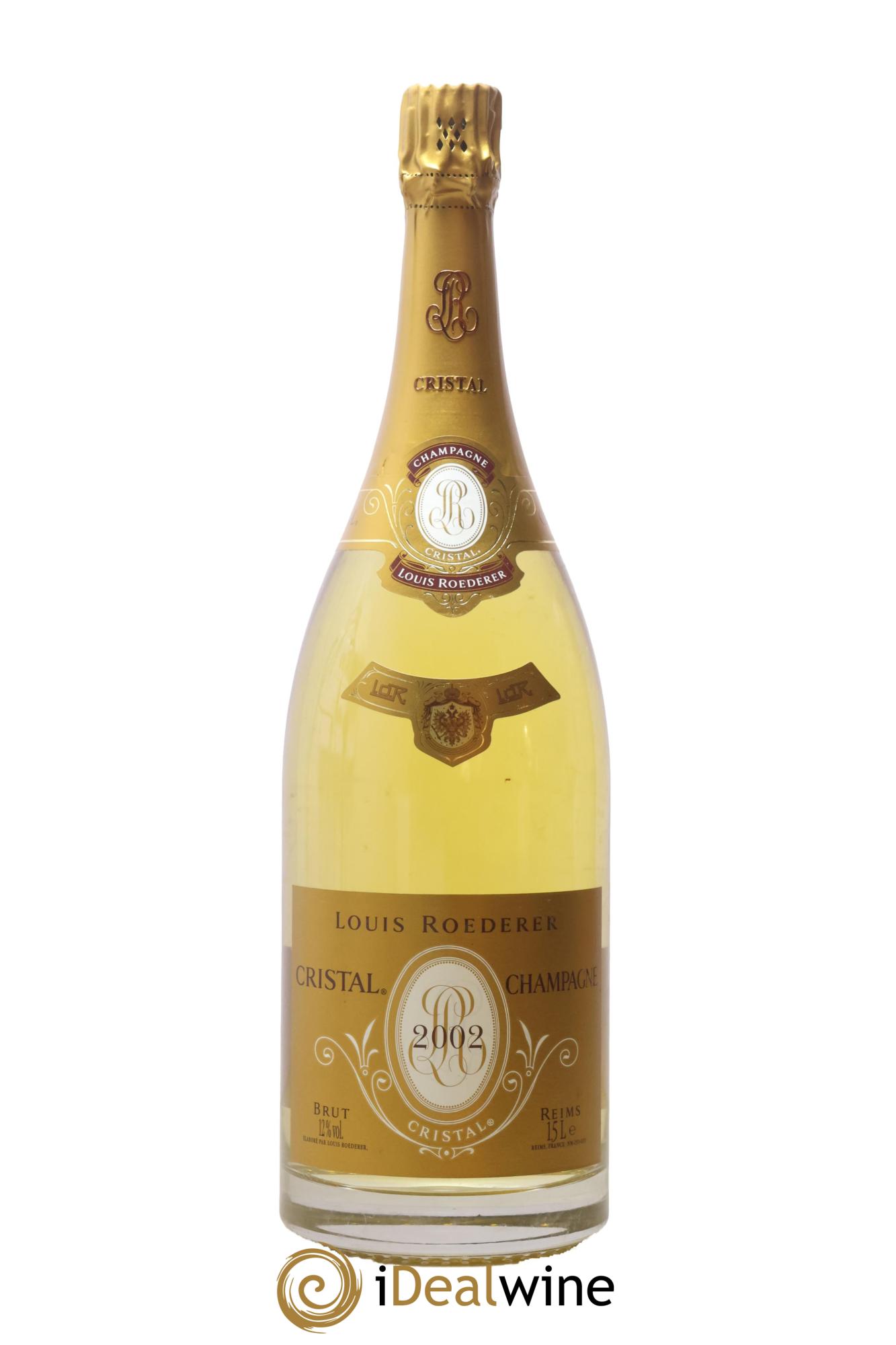 Cristal Louis Roederer 2002 - Lot de 1 magnum - 1