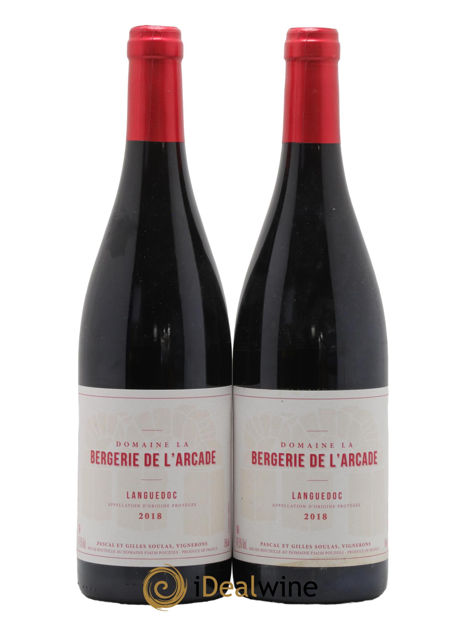 Languedoc La Bergerie de l'Arcade (Domaine) 2018 - Lot de 2 bouteilles - 0